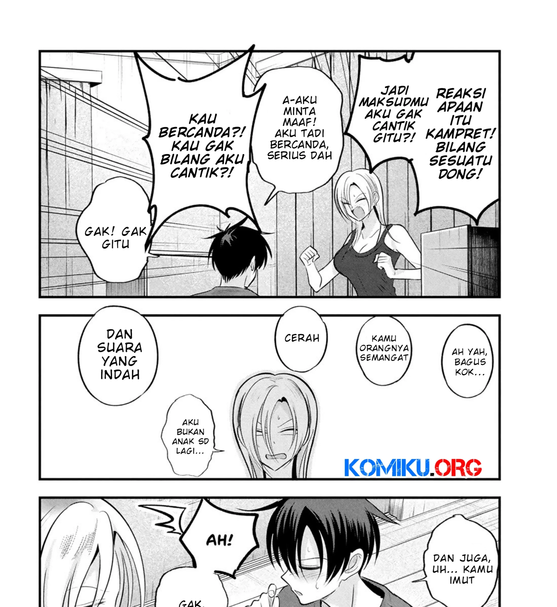 Please Go Home, Akutsu-san! Chapter 198 - halaman 8