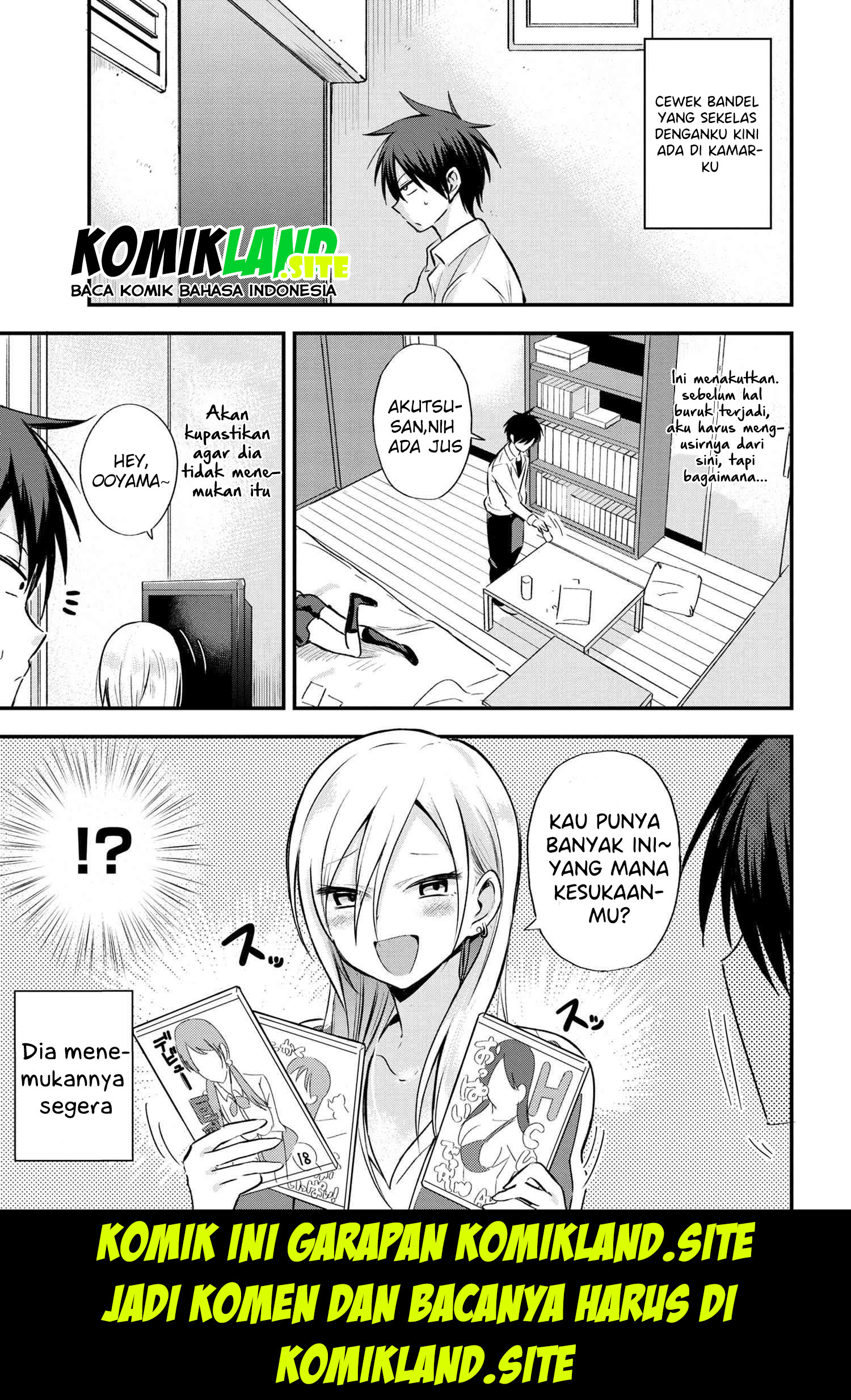 Please Go Home, Akutsu-san! Chapter 2 - halaman 2