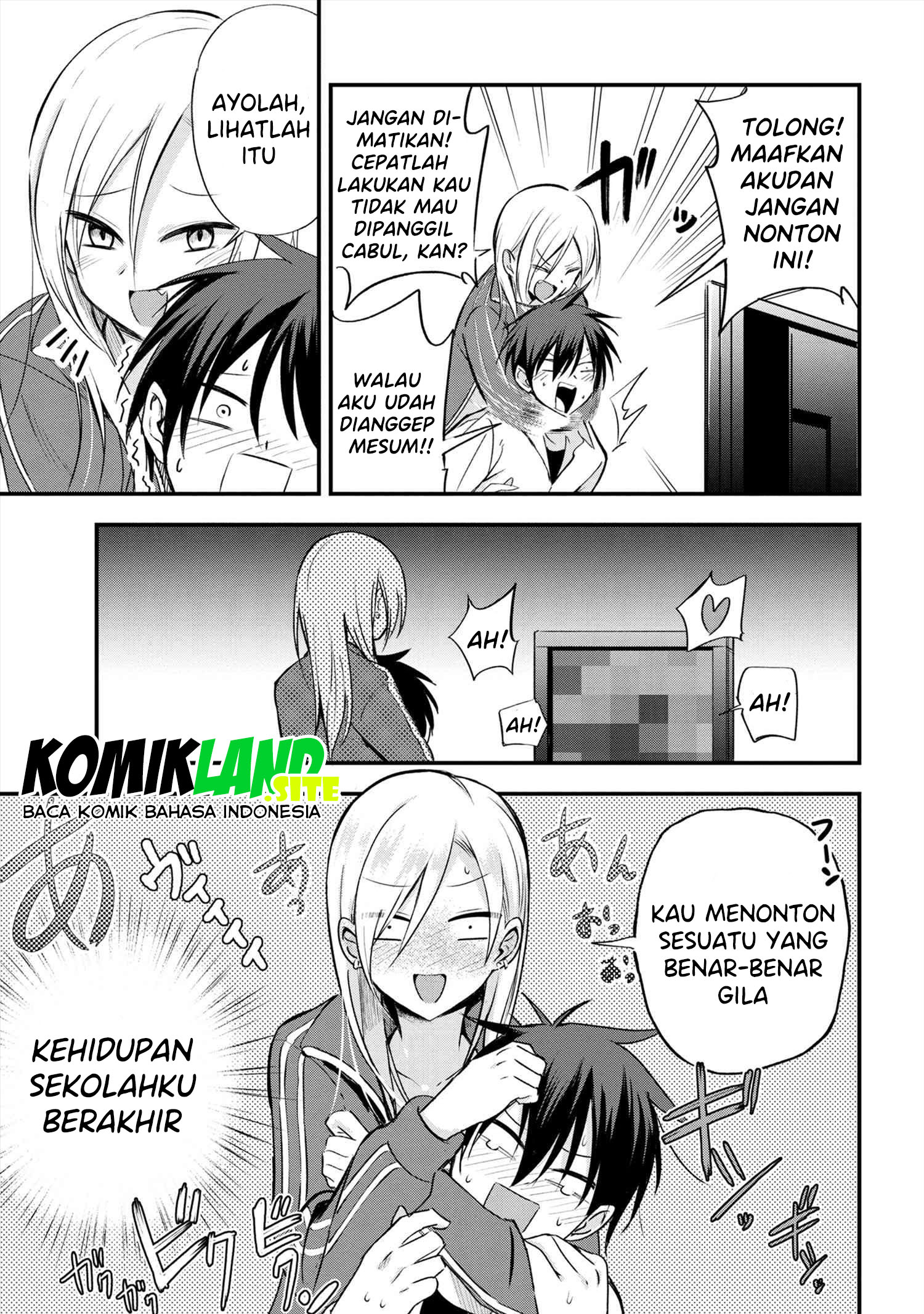 Please Go Home, Akutsu-san! Chapter 2 - halaman 4