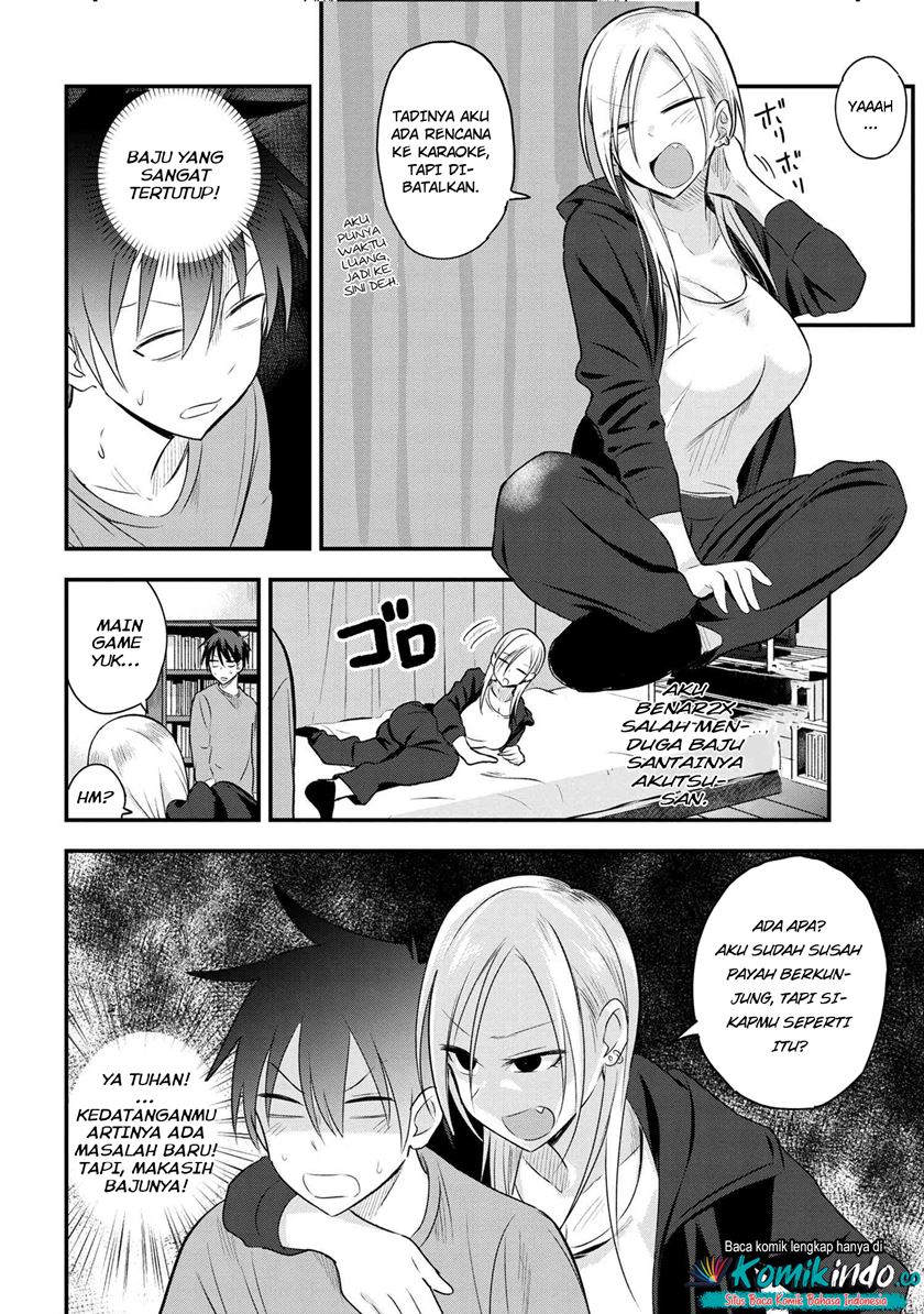 Please Go Home, Akutsu-san! Chapter 24 - halaman 3