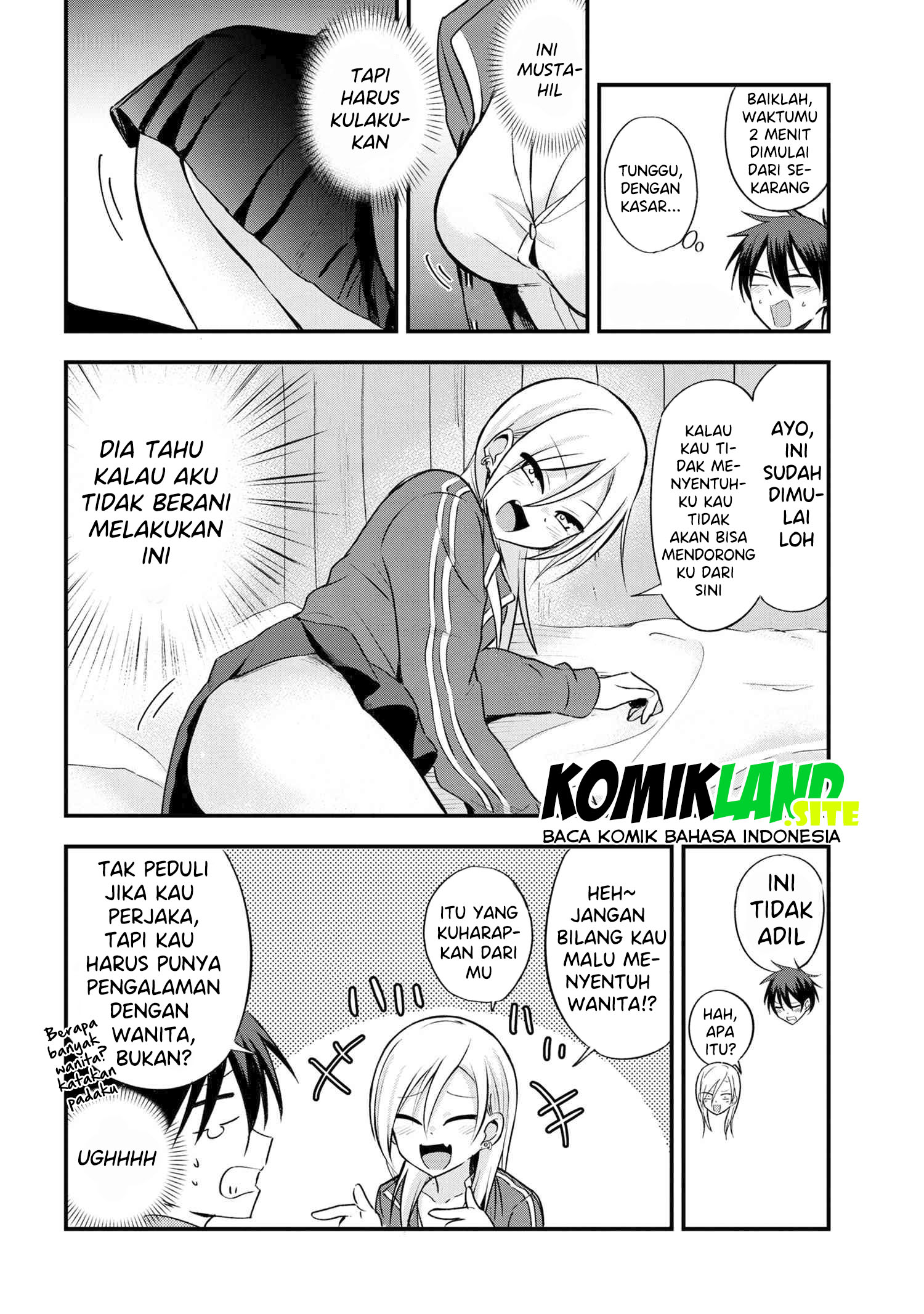 Please Go Home, Akutsu-san! Chapter 3 - halaman 3