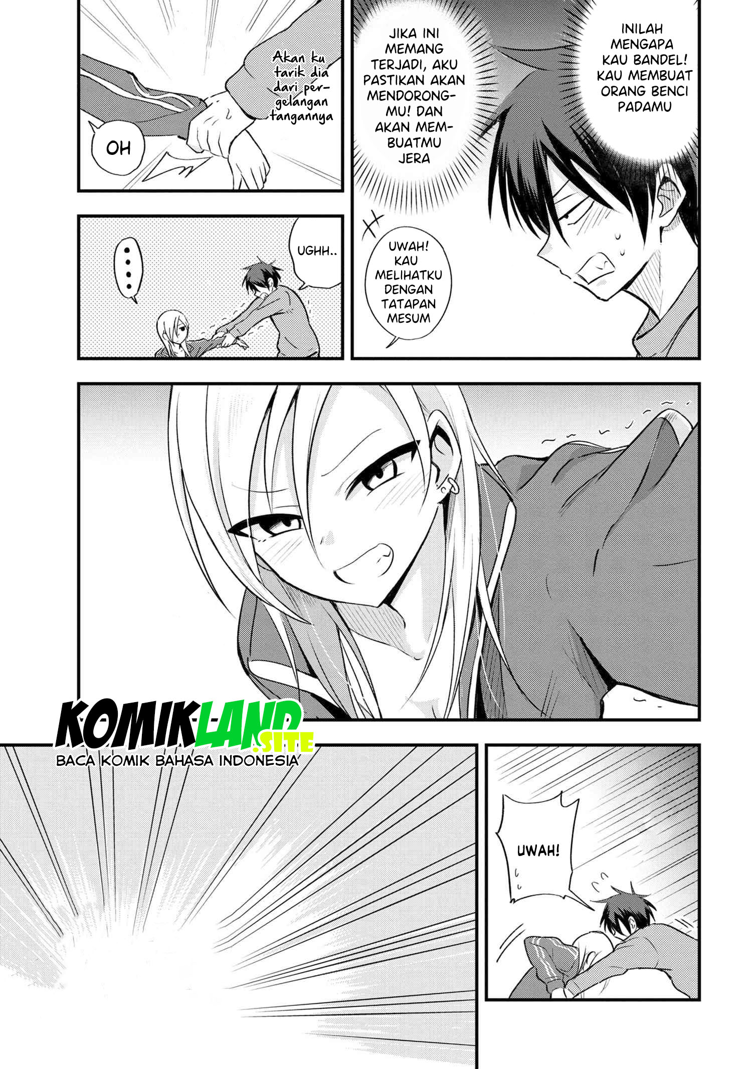 Please Go Home, Akutsu-san! Chapter 3 - halaman 4