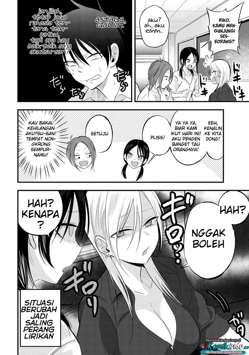 Please Go Home, Akutsu-san! Chapter 45 - halaman 3