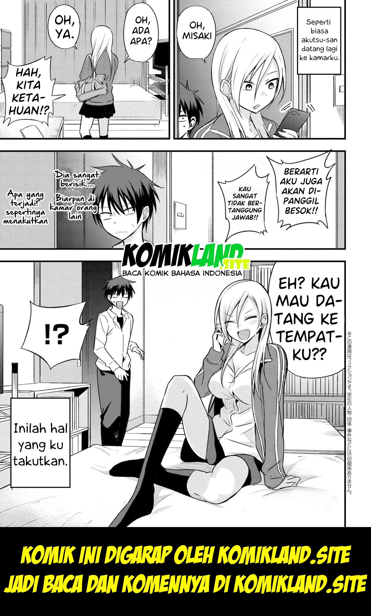Please Go Home, Akutsu-san! Chapter 5 - halaman 2