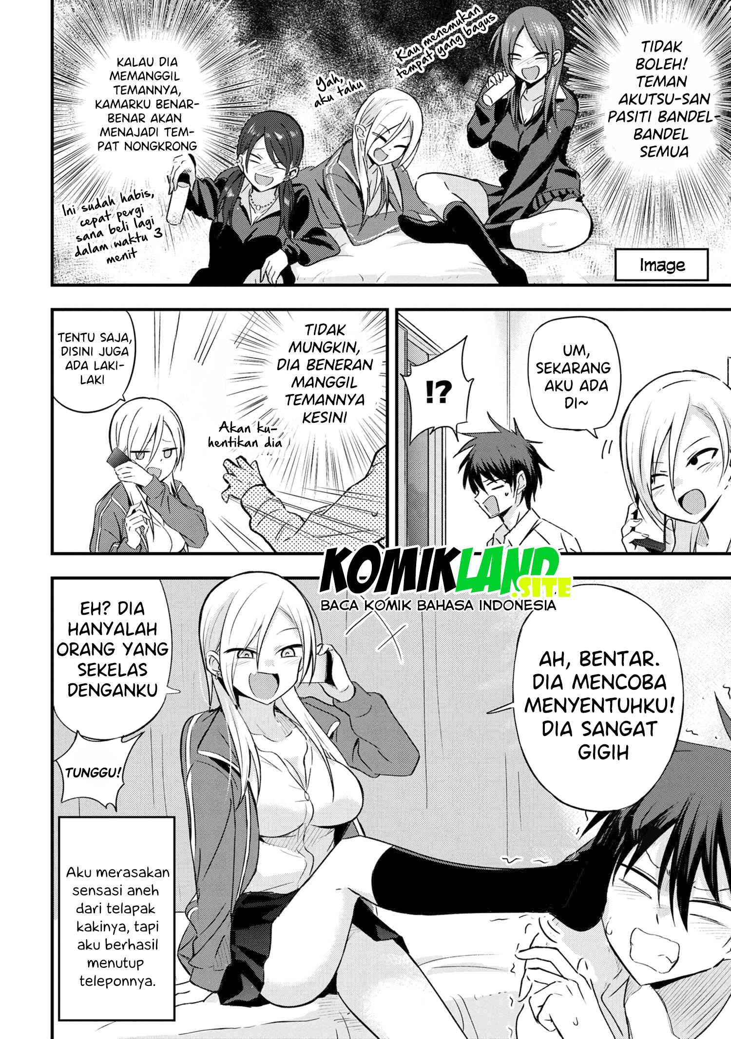 Please Go Home, Akutsu-san! Chapter 5 - halaman 3