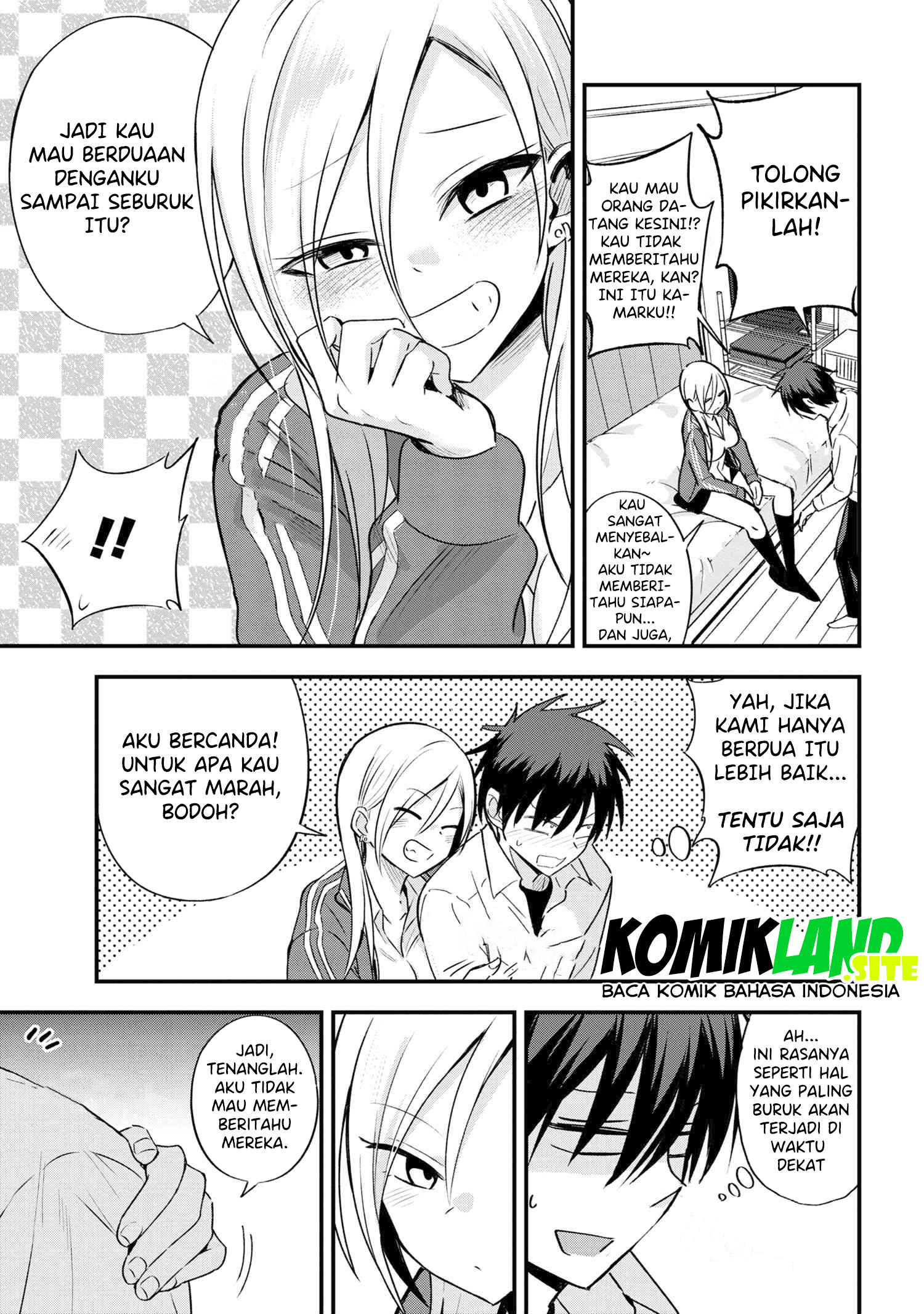Please Go Home, Akutsu-san! Chapter 5 - halaman 4