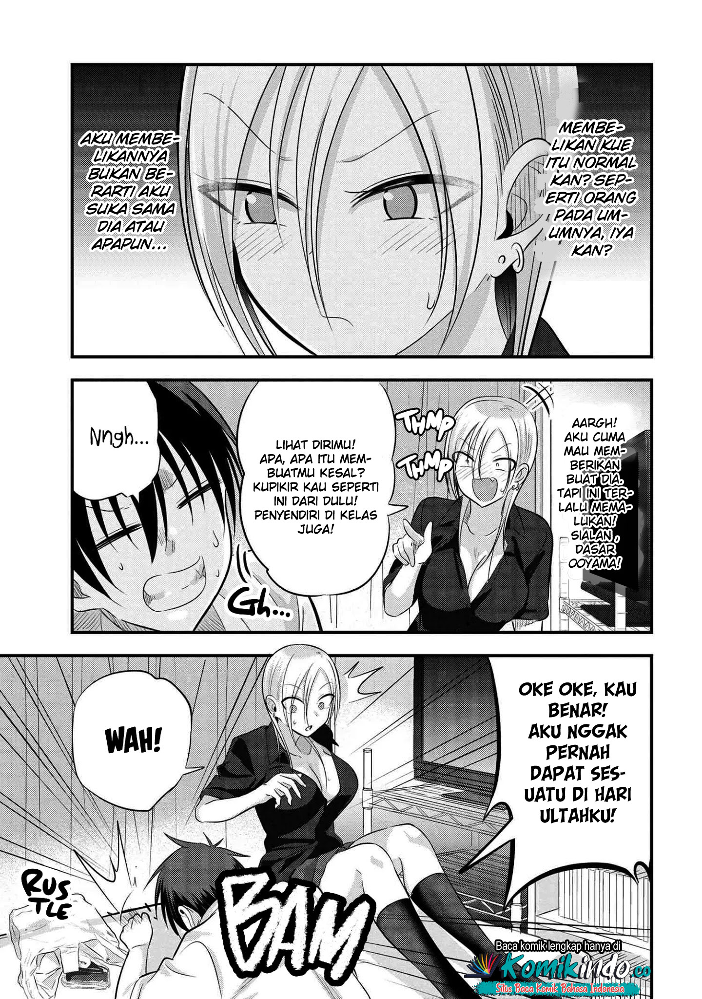 Please Go Home, Akutsu-san! Chapter 68 - halaman 4