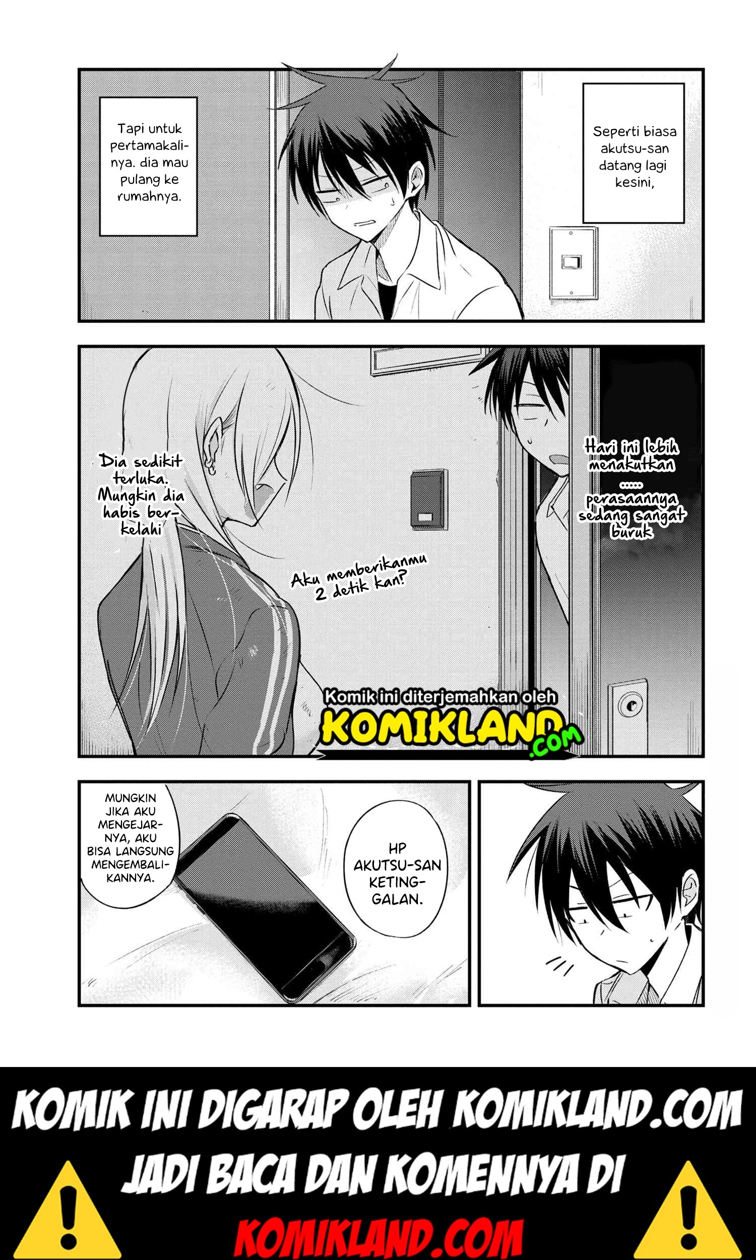 Please Go Home, Akutsu-san! Chapter 7 - halaman 2