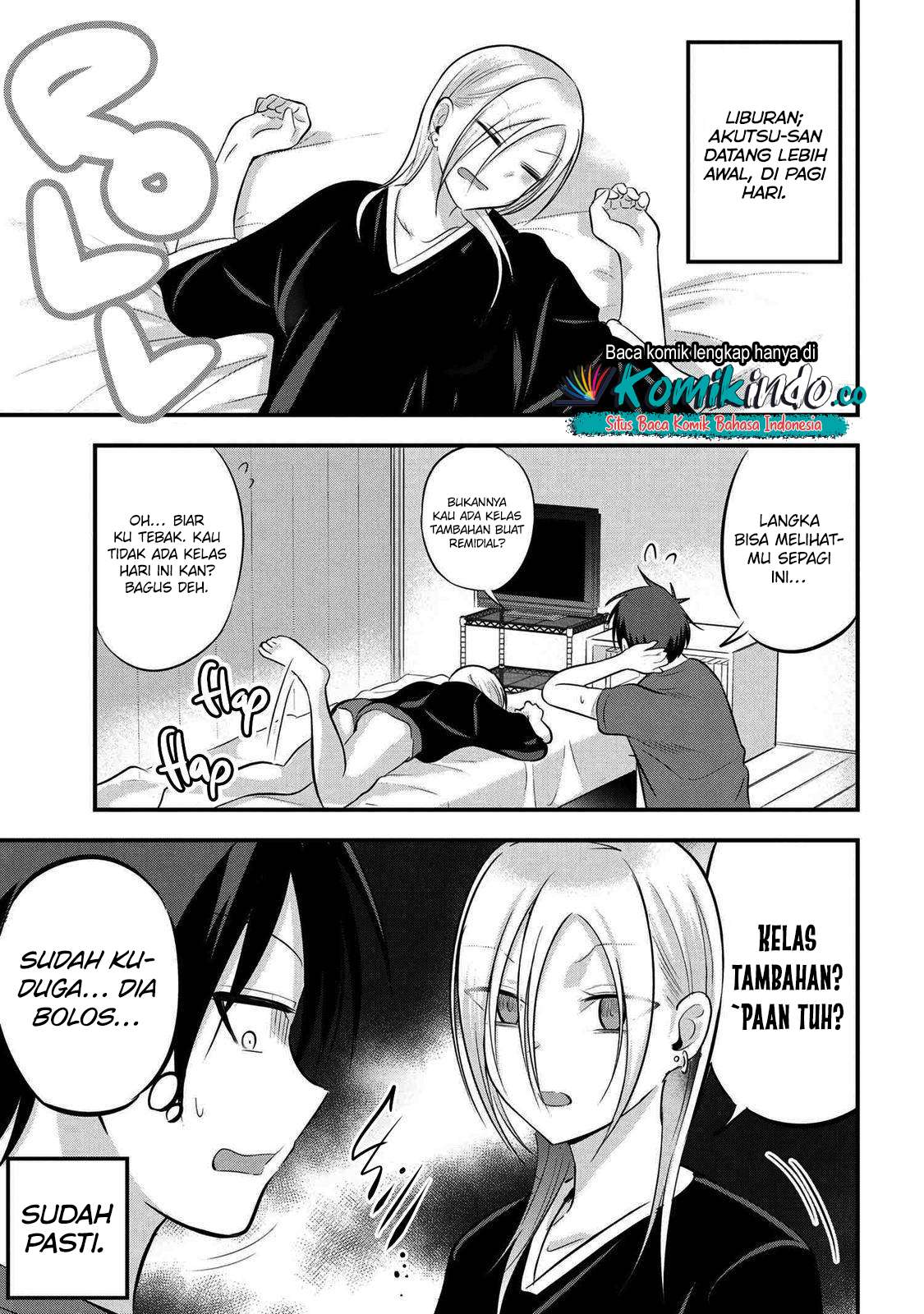Please Go Home, Akutsu-san! Chapter 71 - halaman 2
