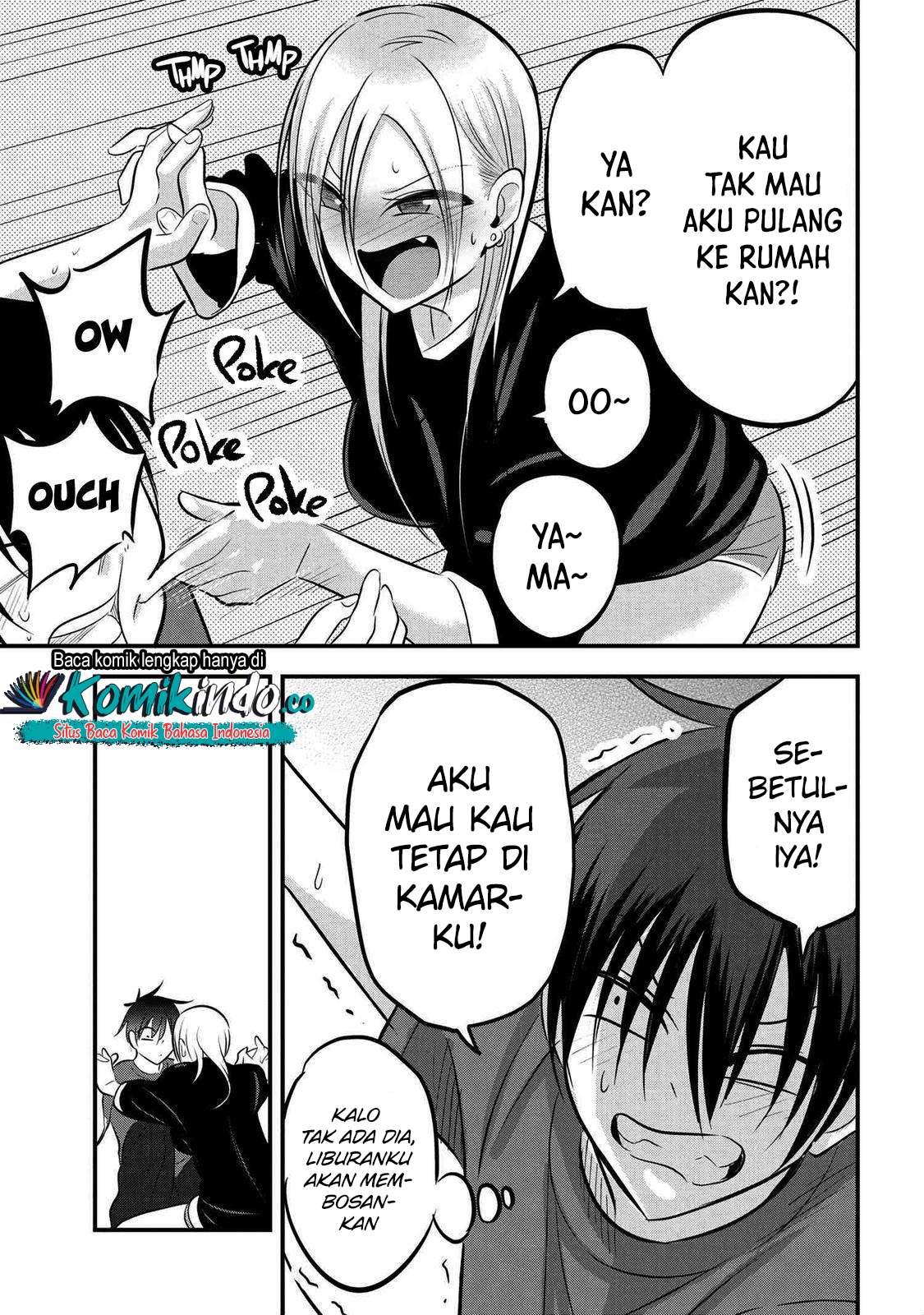 Please Go Home, Akutsu-san! Chapter 71 - halaman 8