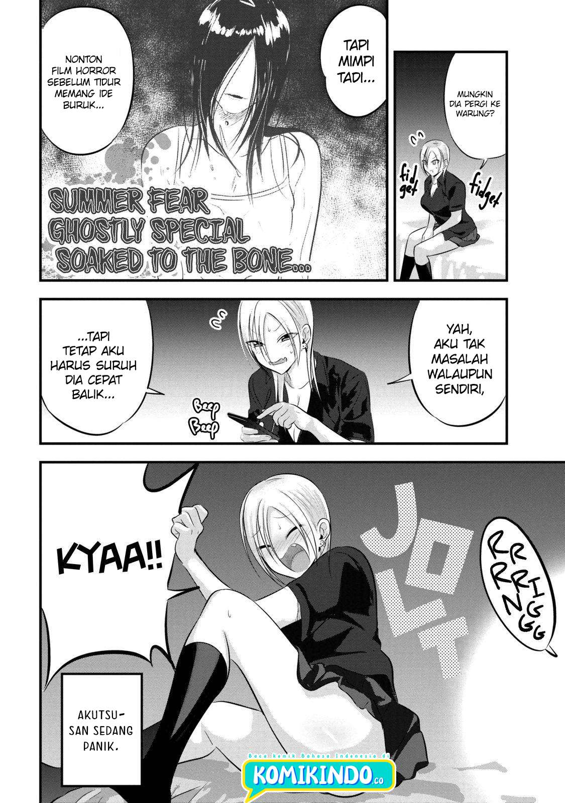 Please Go Home, Akutsu-san! Chapter 72 - halaman 3
