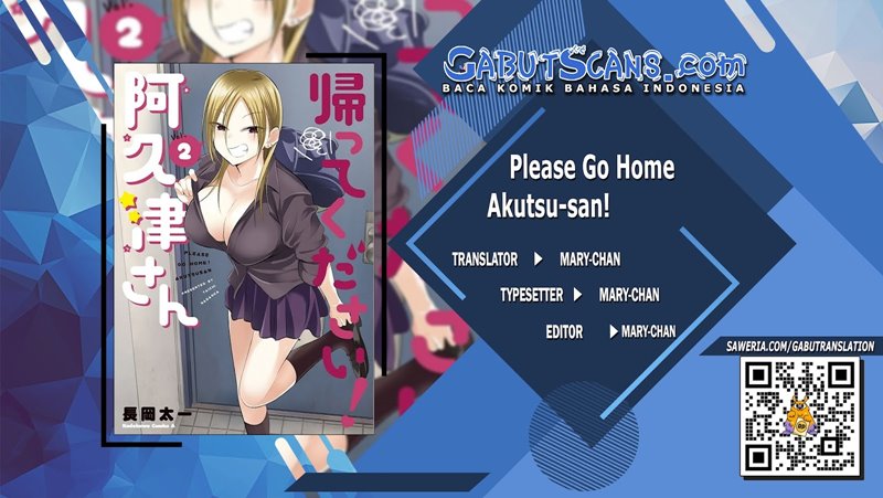 Please Go Home, Akutsu-san! Chapter 91 - halaman 1