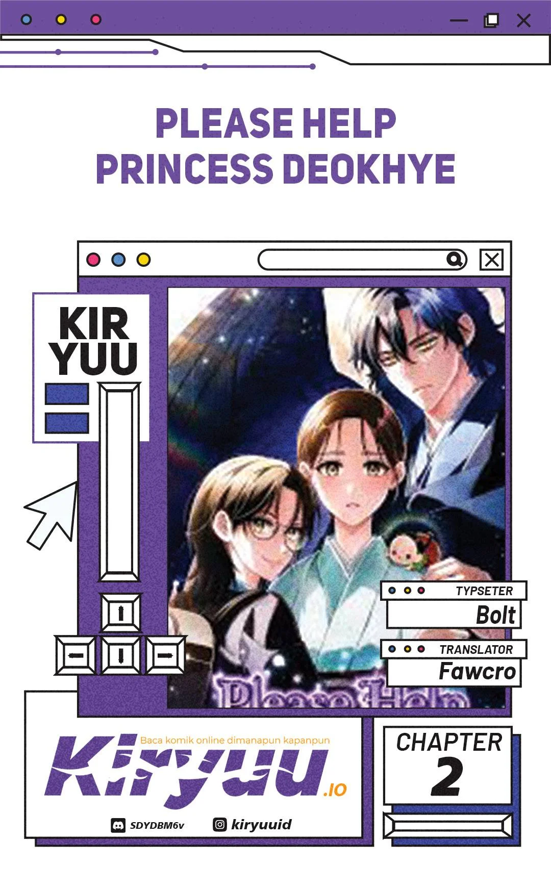 Please Help Princess Deokhye Chapter 2 - halaman 1