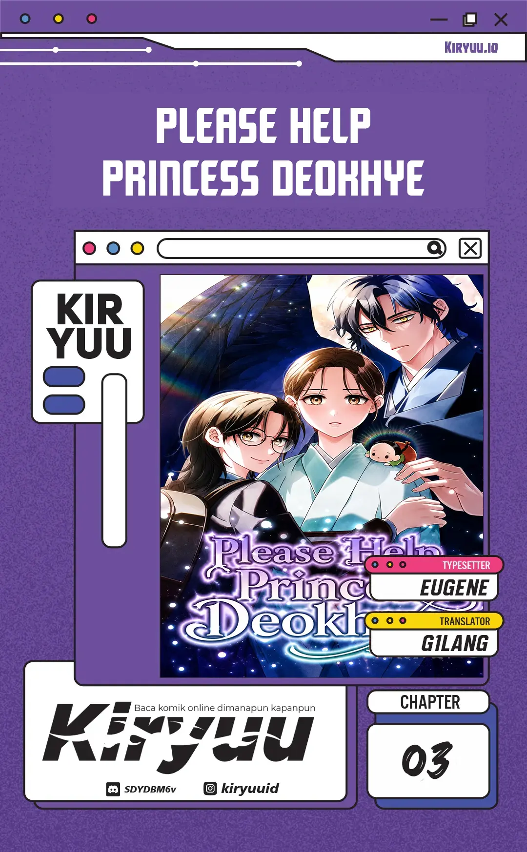 Please Help Princess Deokhye Chapter 3 - halaman 1