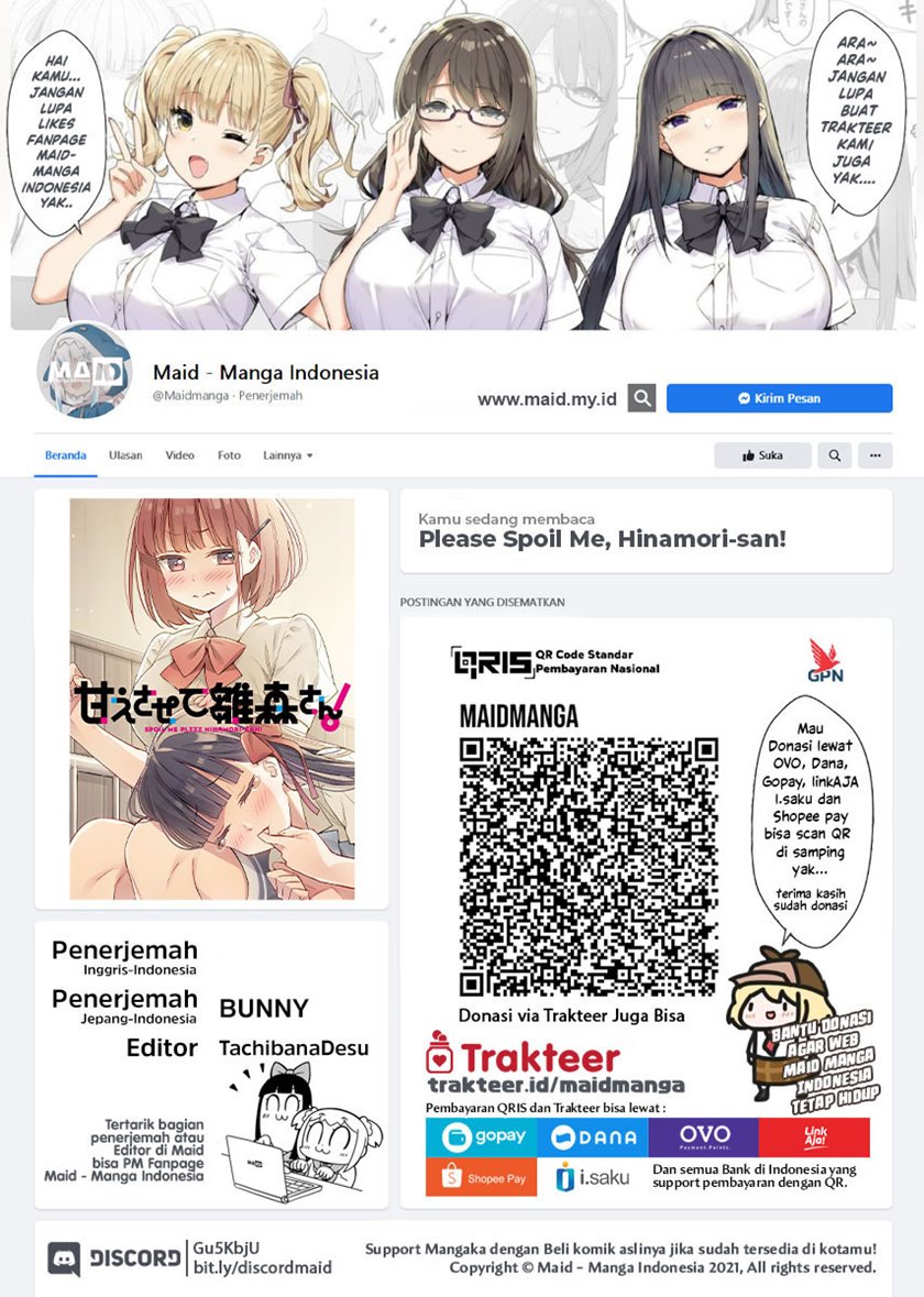 Please Spoil Me, Hinamori-san! Chapter 6 - halaman 2