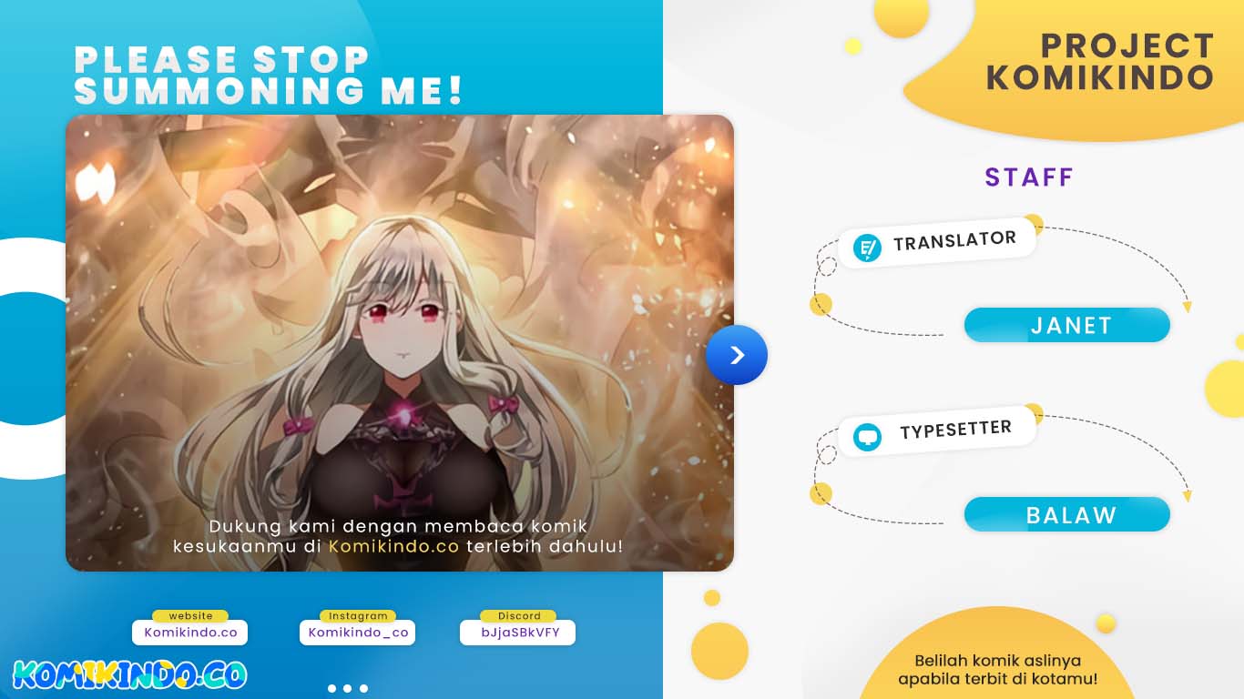 Please Stop Summoning Me! Chapter 22 - halaman 1