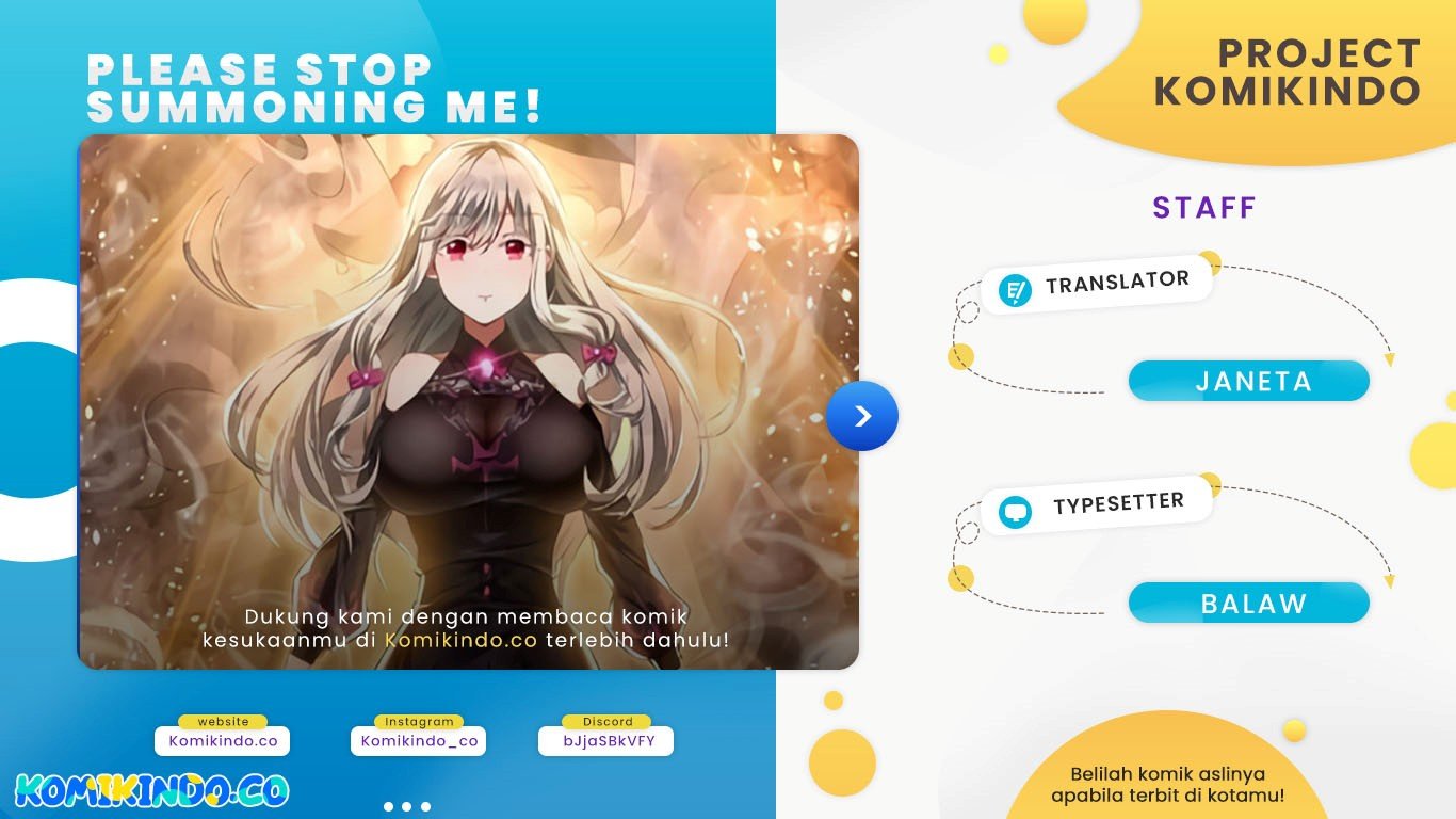 Please Stop Summoning Me! Chapter 25 - halaman 1