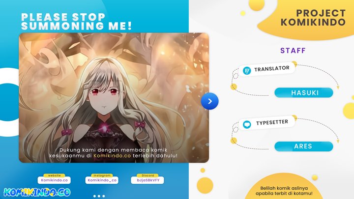 Please Stop Summoning Me! Chapter 3 - halaman 1