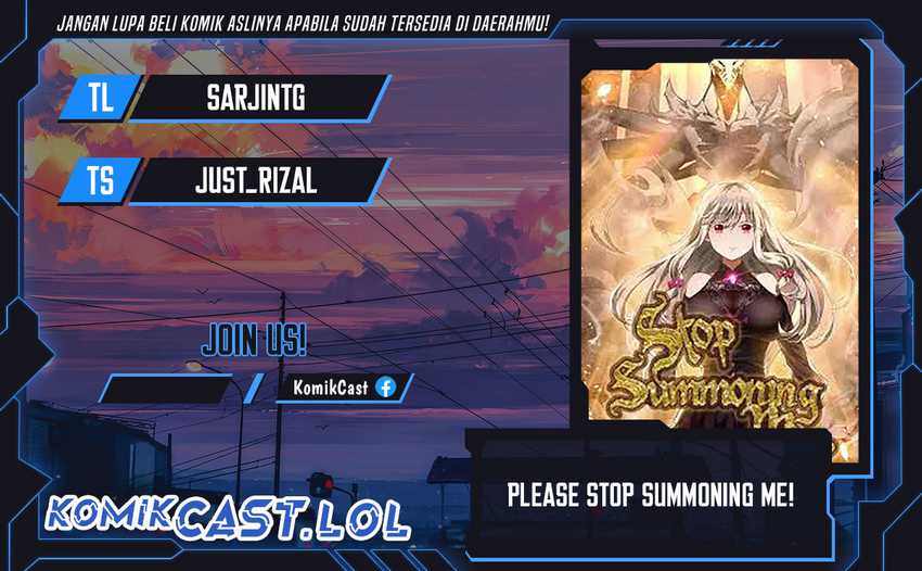 Please Stop Summoning Me! Chapter 57 - halaman 1