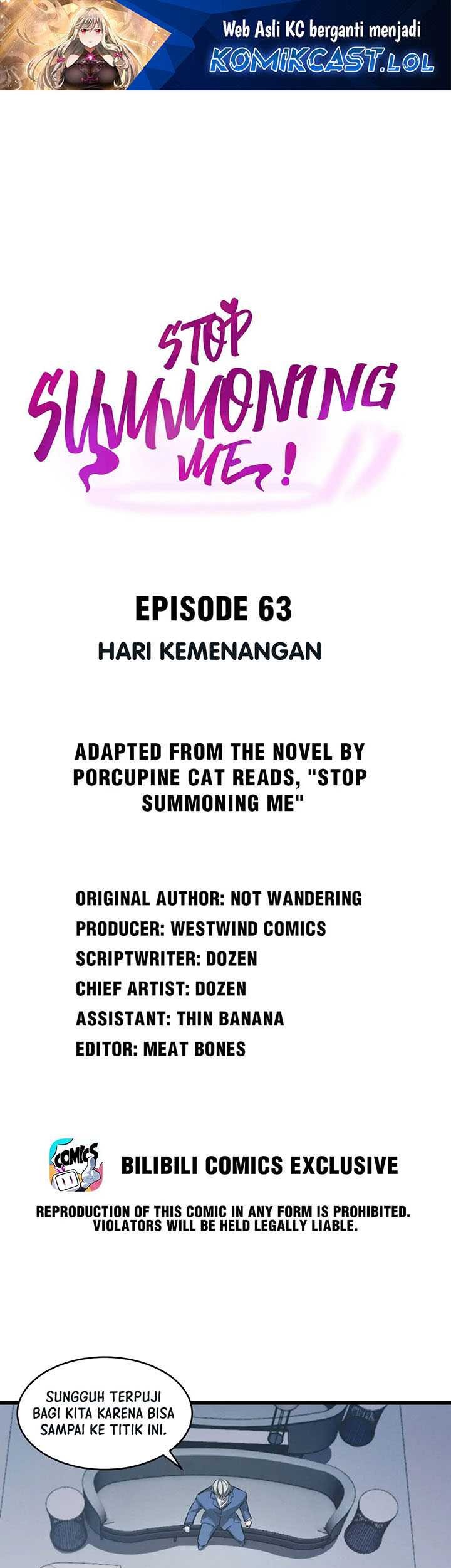 Please Stop Summoning Me! Chapter 63 - halaman 2