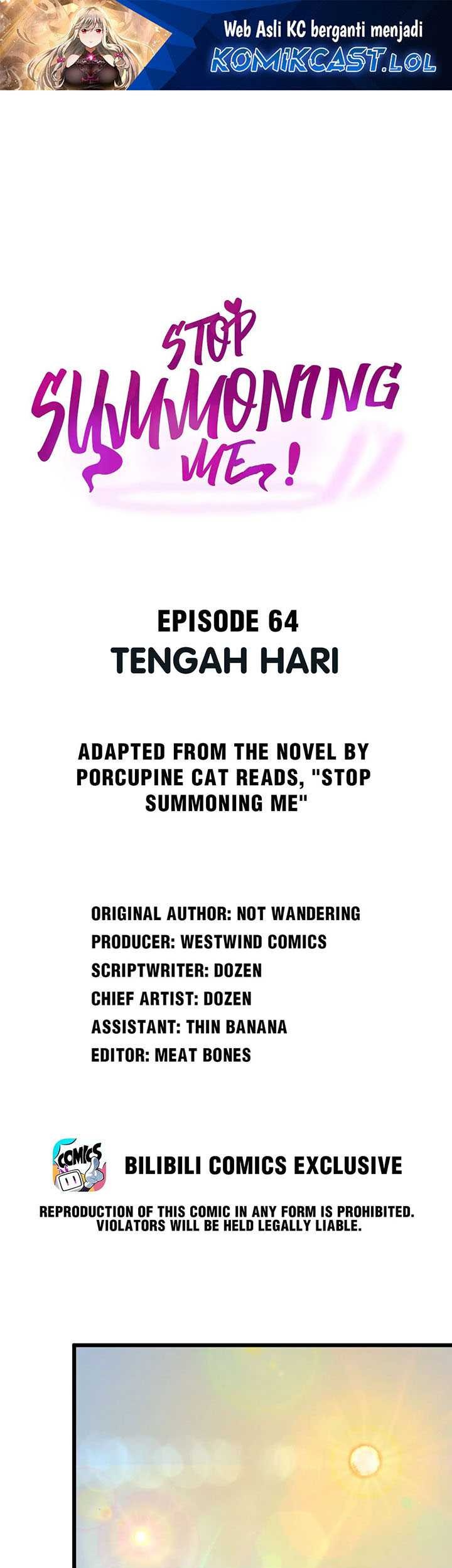 Please Stop Summoning Me! Chapter 64 - halaman 2