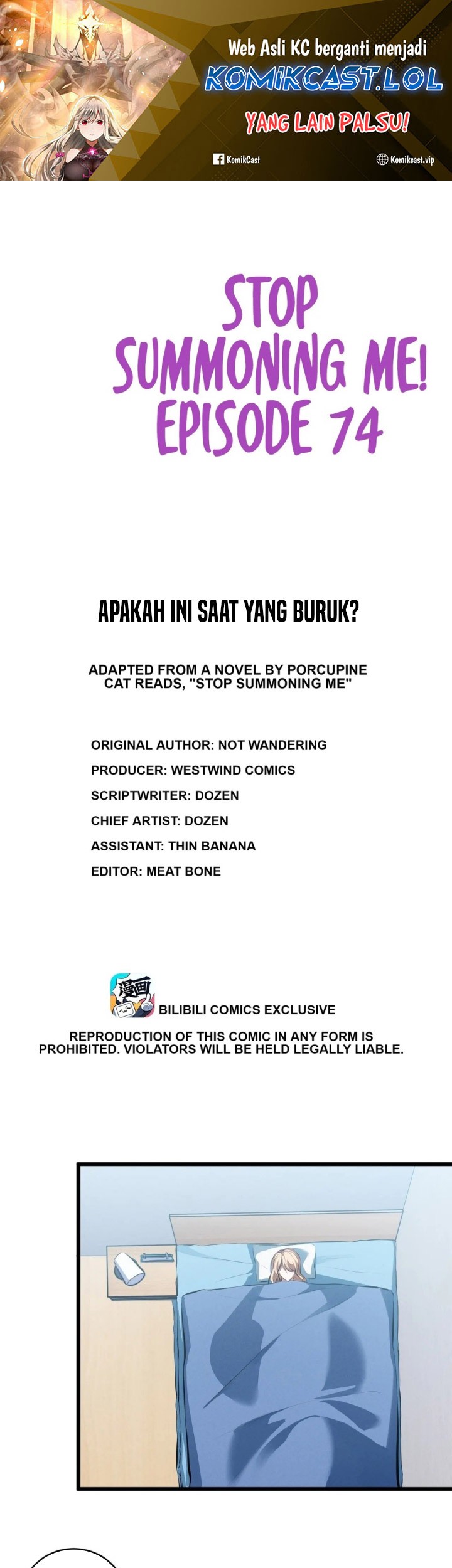 Please Stop Summoning Me! Chapter 74 - halaman 2