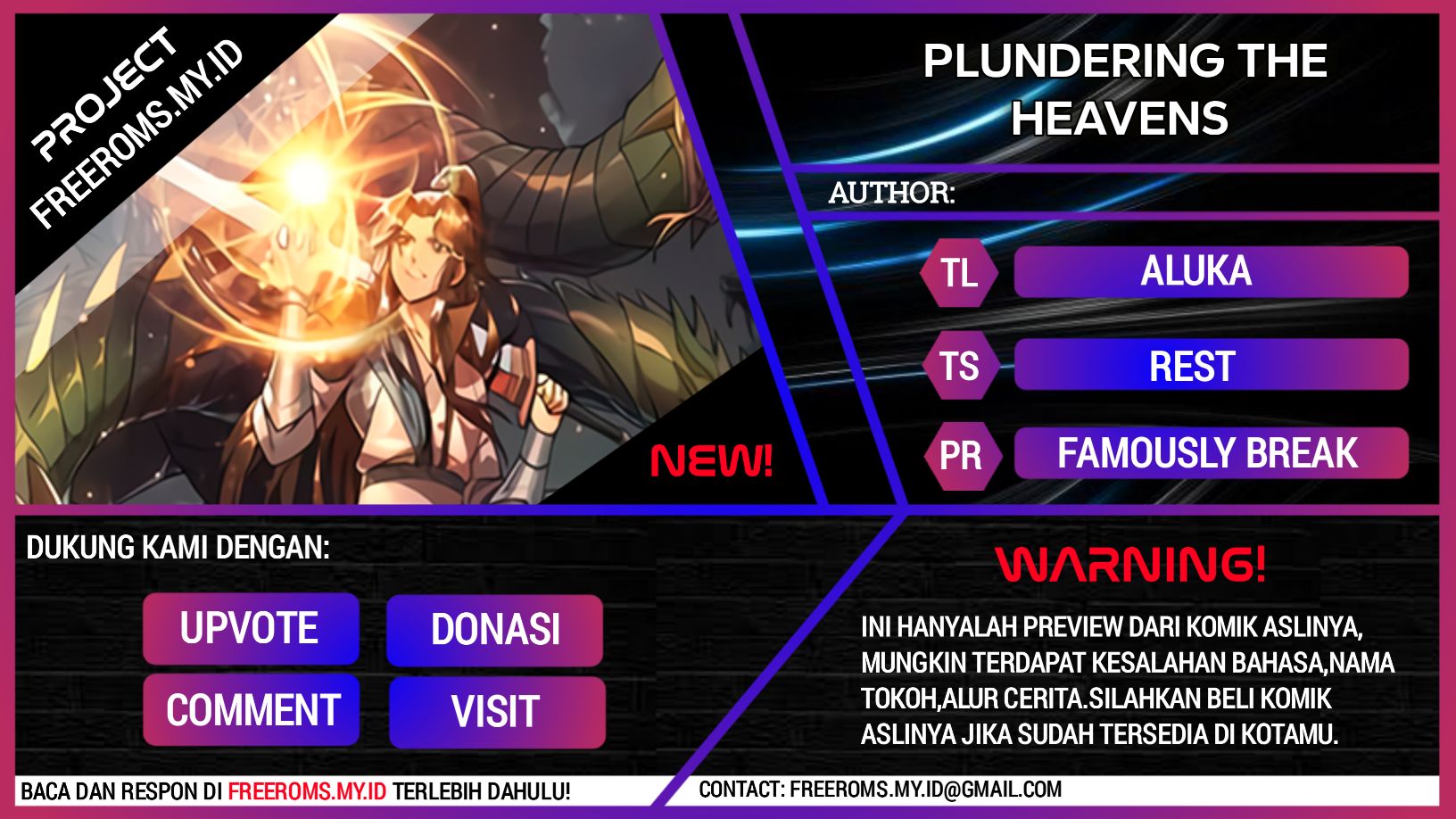 Plundering The Heavens Chapter 5 - halaman 1