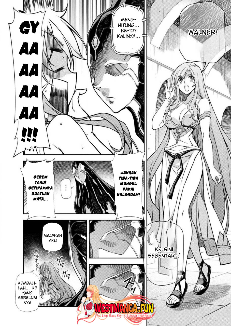 Ponkotsu Megami no Isekai Souseiroku Chapter 11 - halaman 48