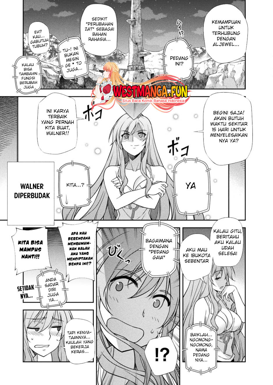 Ponkotsu Megami no Isekai Souseiroku Chapter 12 - halaman 10