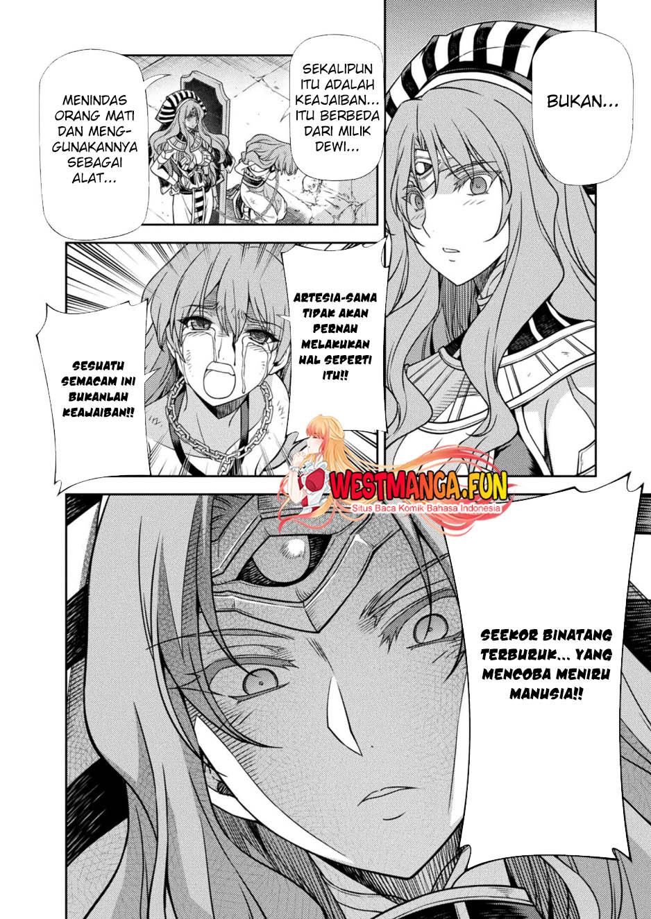 Ponkotsu Megami no Isekai Souseiroku Chapter 12 - halaman 51