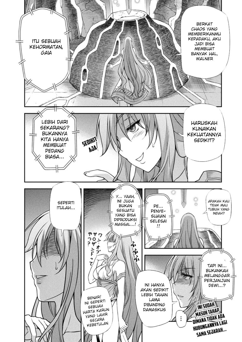 Ponkotsu Megami no Isekai Souseiroku Chapter 12 - halaman 9