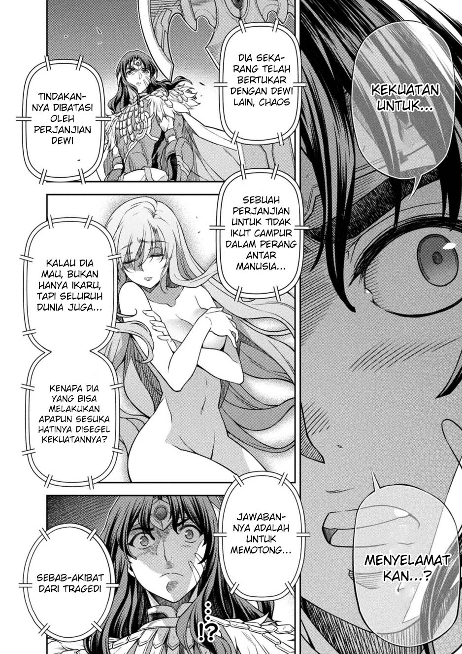 Ponkotsu Megami no Isekai Souseiroku Chapter 14 - halaman 13