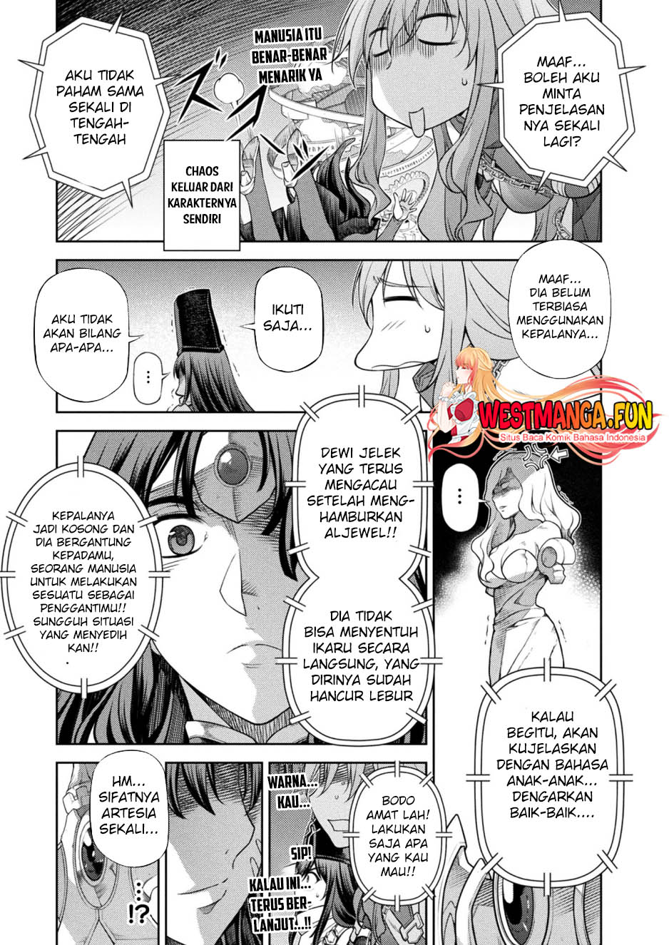 Ponkotsu Megami no Isekai Souseiroku Chapter 14 - halaman 18