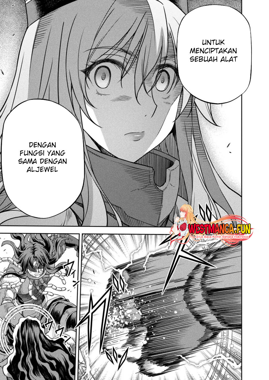 Ponkotsu Megami no Isekai Souseiroku Chapter 15 - halaman 43