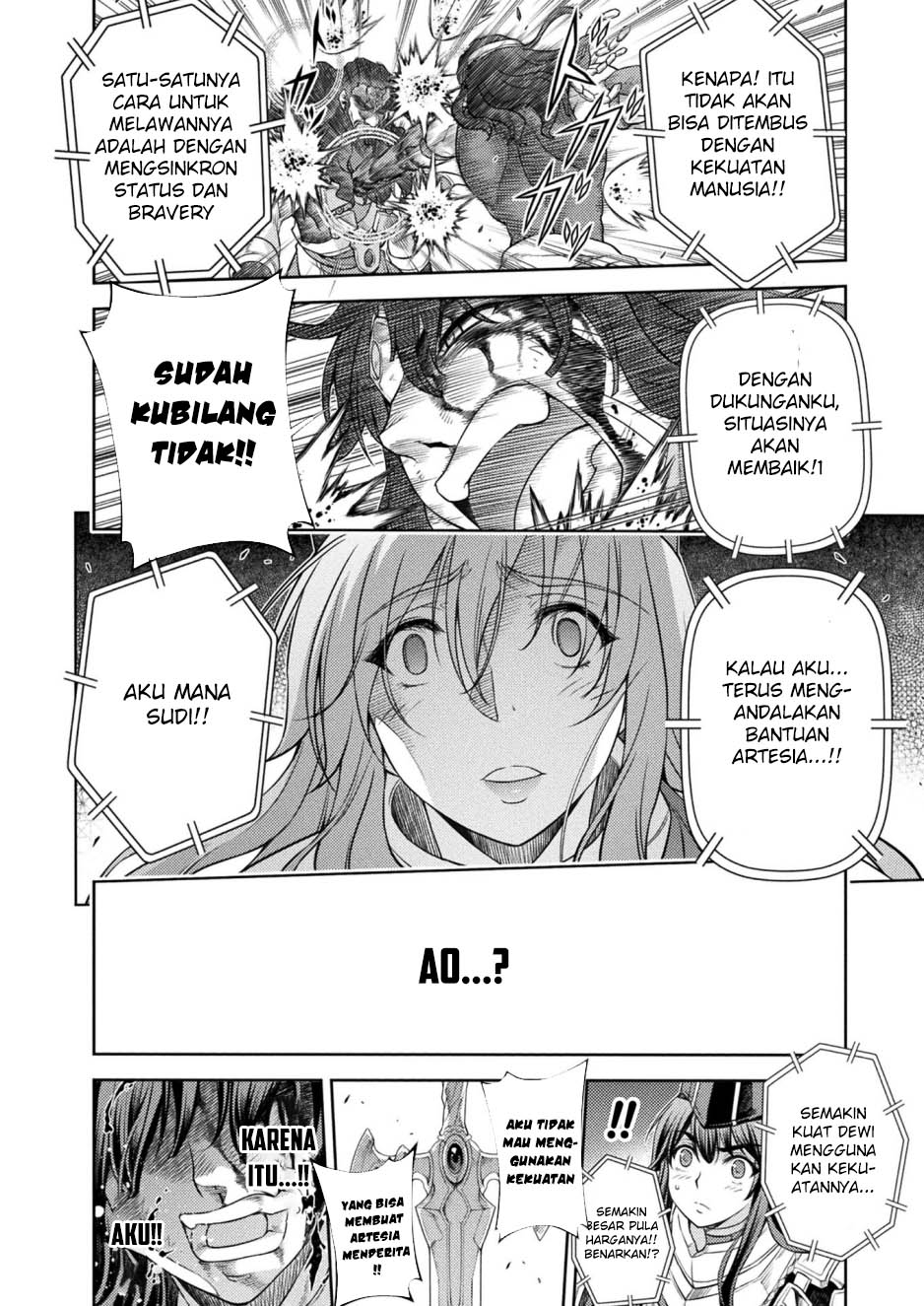 Ponkotsu Megami no Isekai Souseiroku Chapter 15 - halaman 46