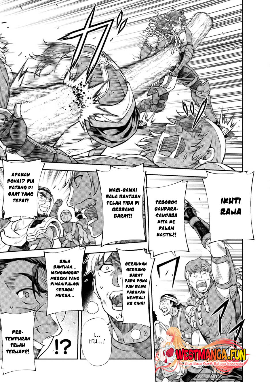 Ponkotsu Megami no Isekai Souseiroku Chapter 17 - halaman 45