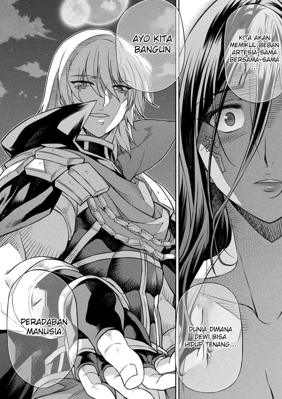 Ponkotsu Megami no Isekai Souseiroku Chapter 18 - halaman 42