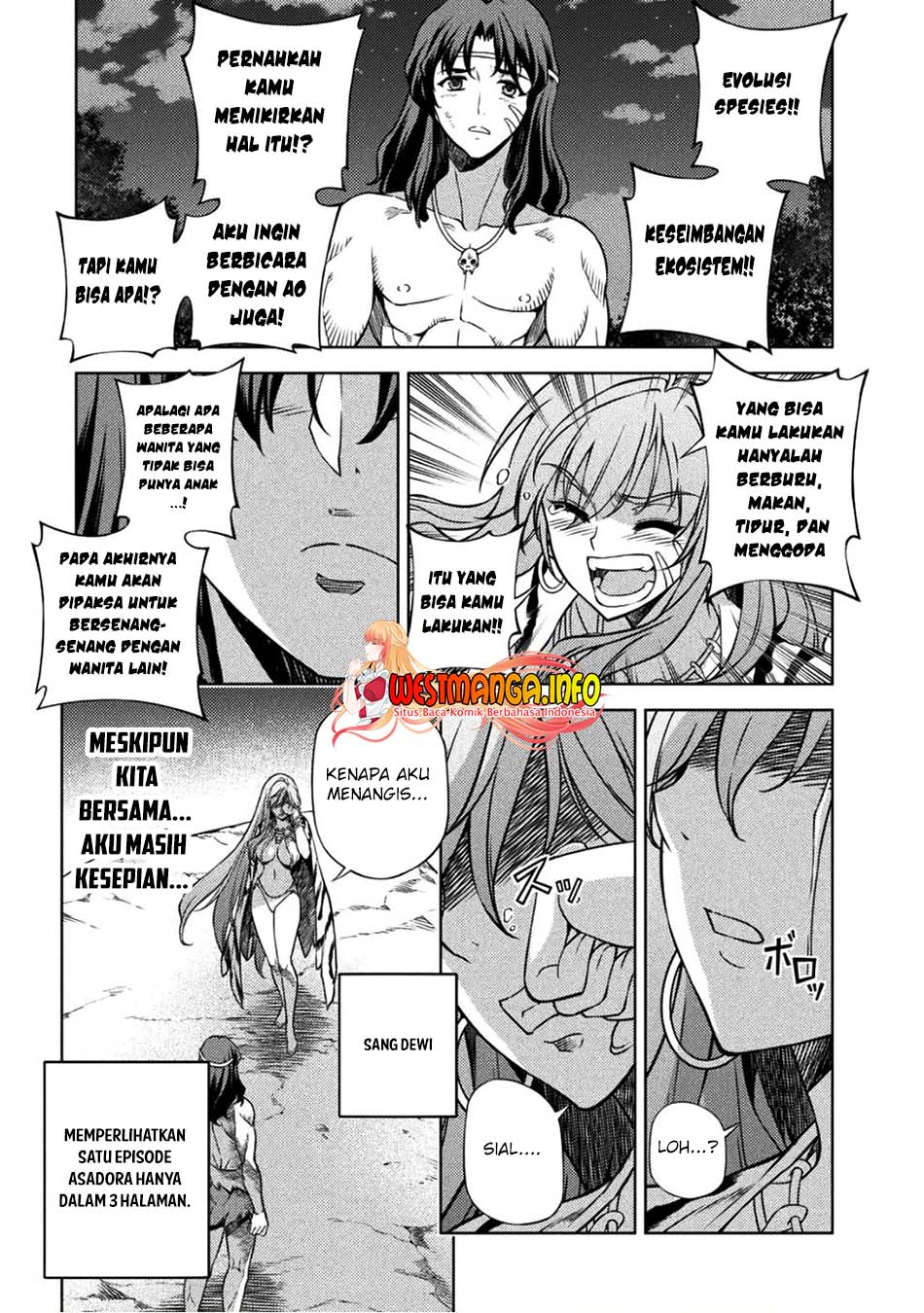 Ponkotsu Megami no Isekai Souseiroku Chapter 2 - halaman 34