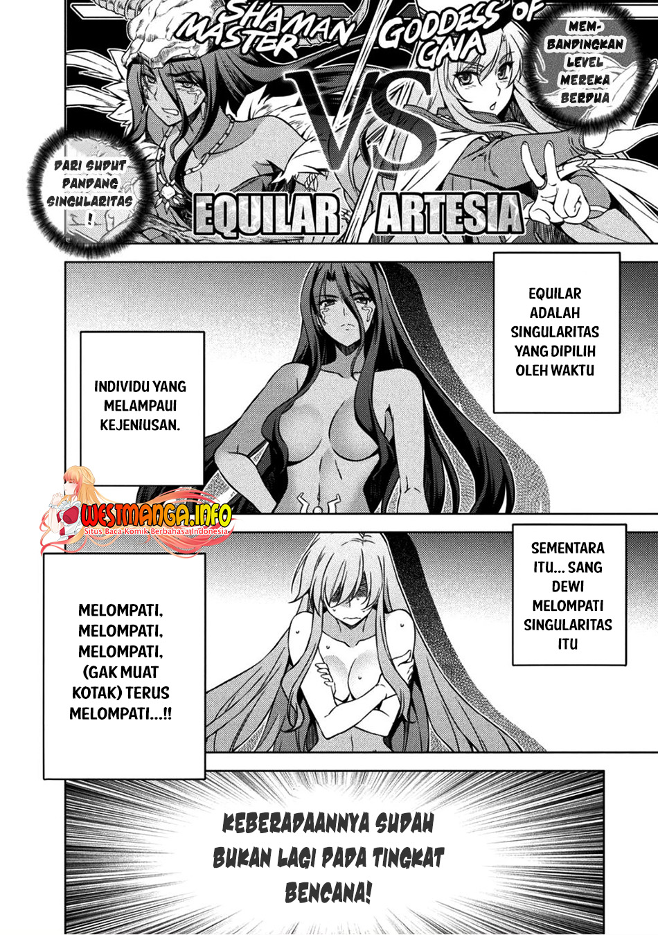 Ponkotsu Megami no Isekai Souseiroku Chapter 2 - halaman 44