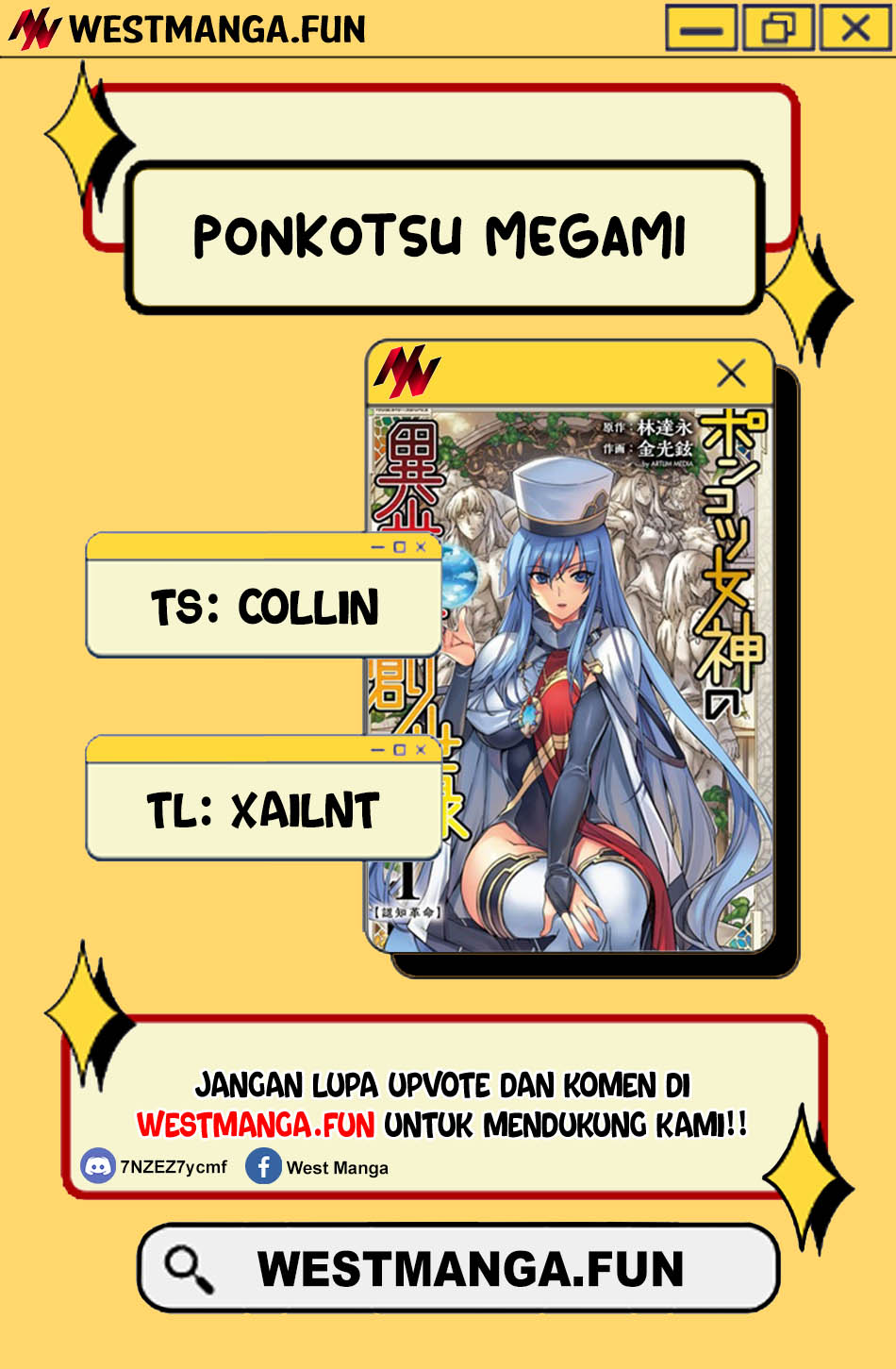 Ponkotsu Megami no Isekai Souseiroku Chapter 21 - halaman 4