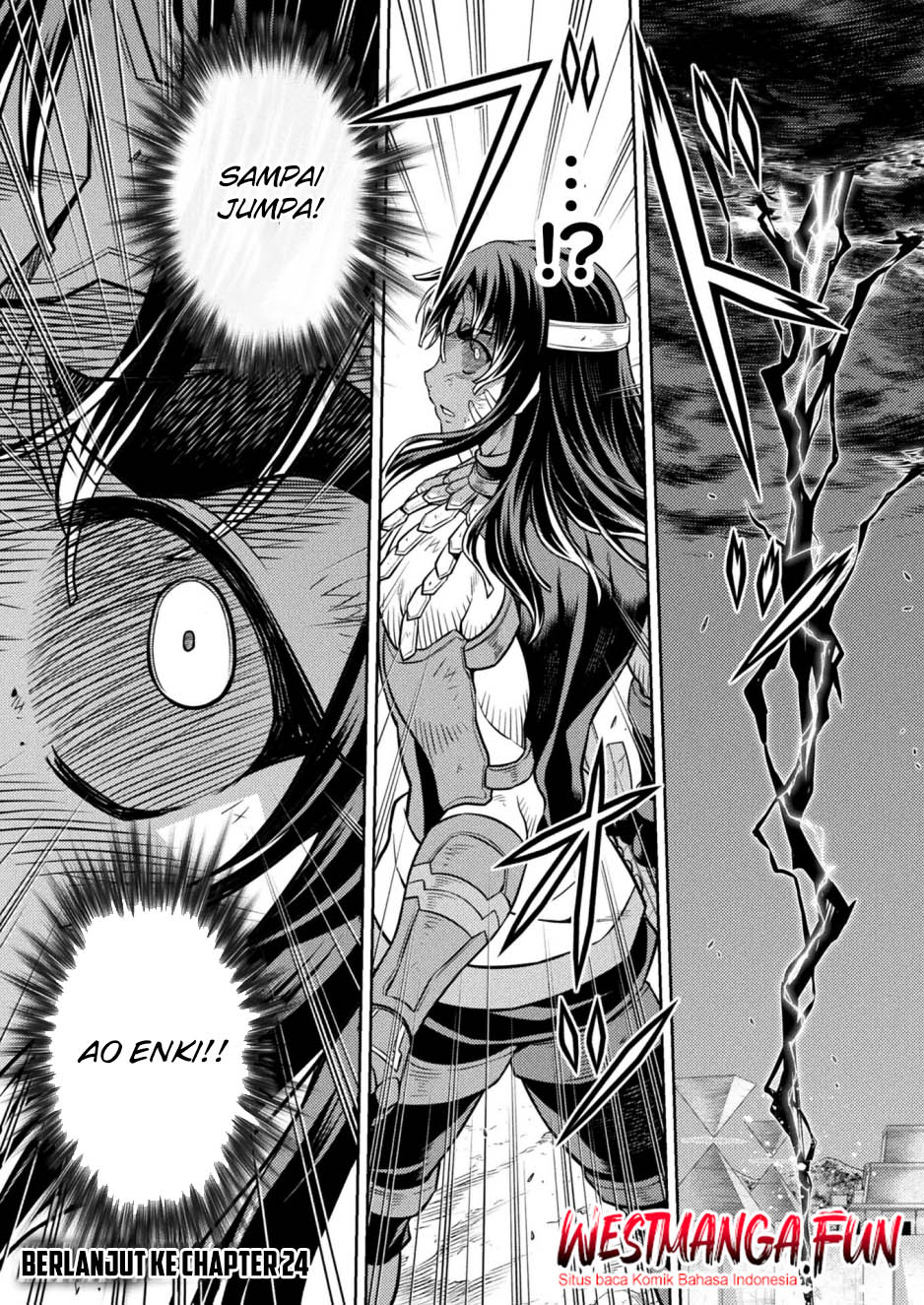 Ponkotsu Megami no Isekai Souseiroku Chapter 23 - halaman 27