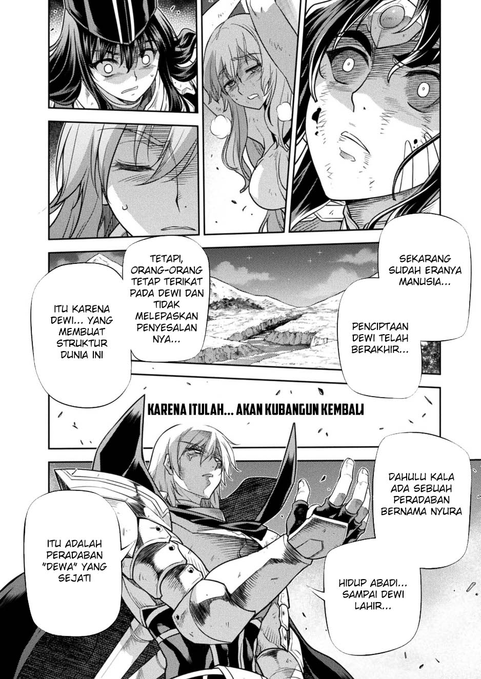 Ponkotsu Megami no Isekai Souseiroku Chapter 28 - halaman 19