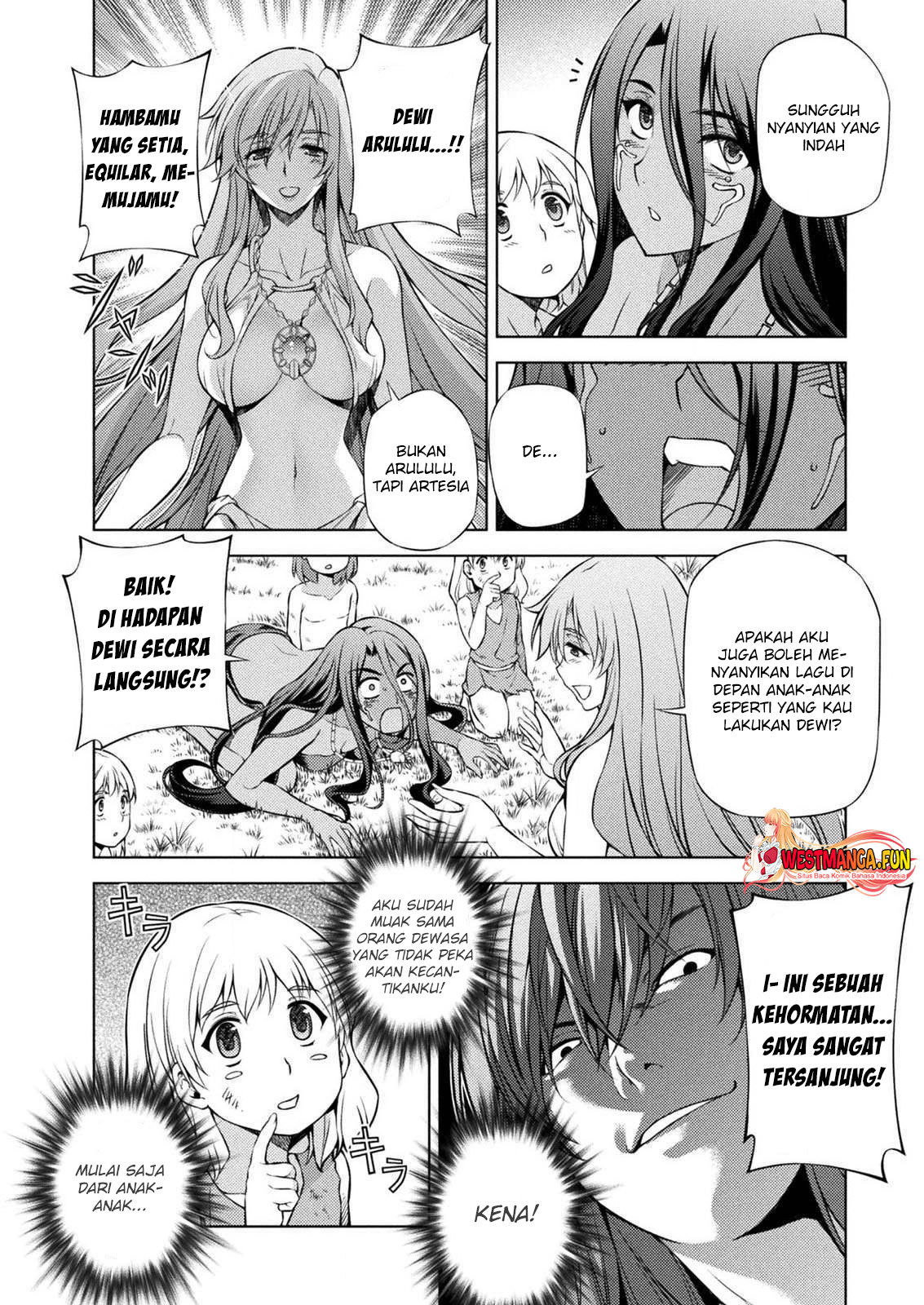Ponkotsu Megami no Isekai Souseiroku Chapter 4 - halaman 13