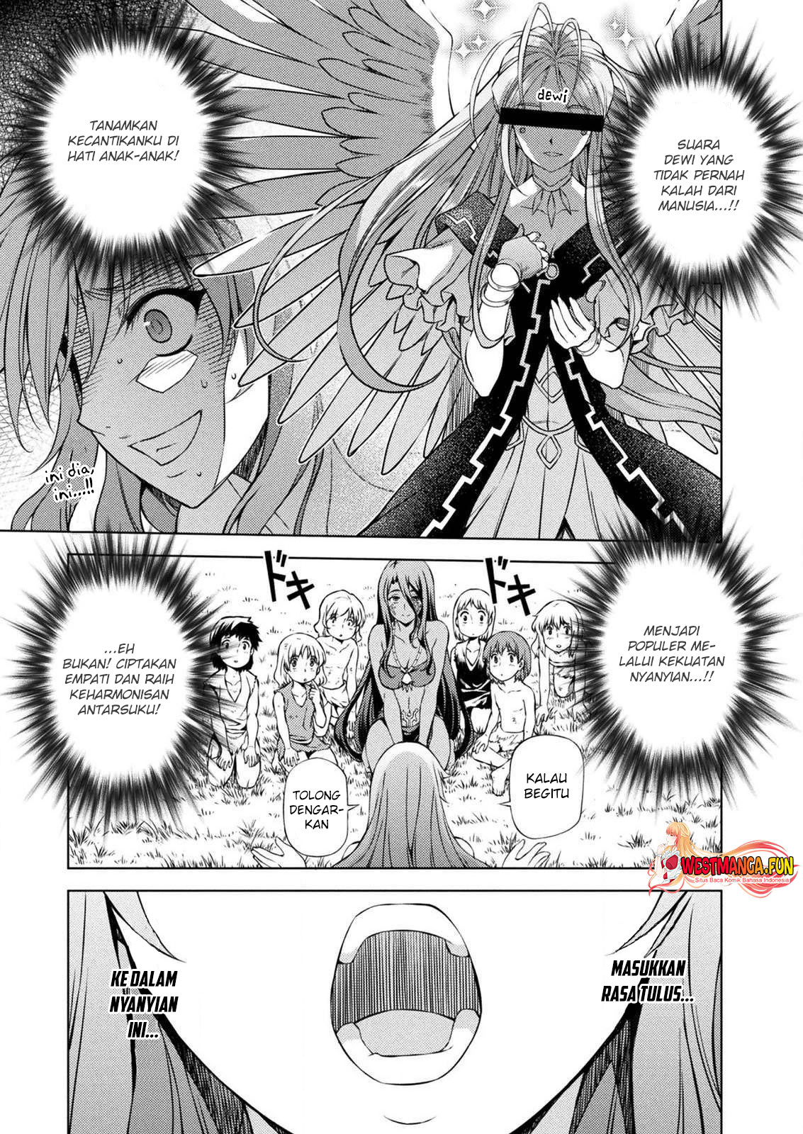 Ponkotsu Megami no Isekai Souseiroku Chapter 4 - halaman 14