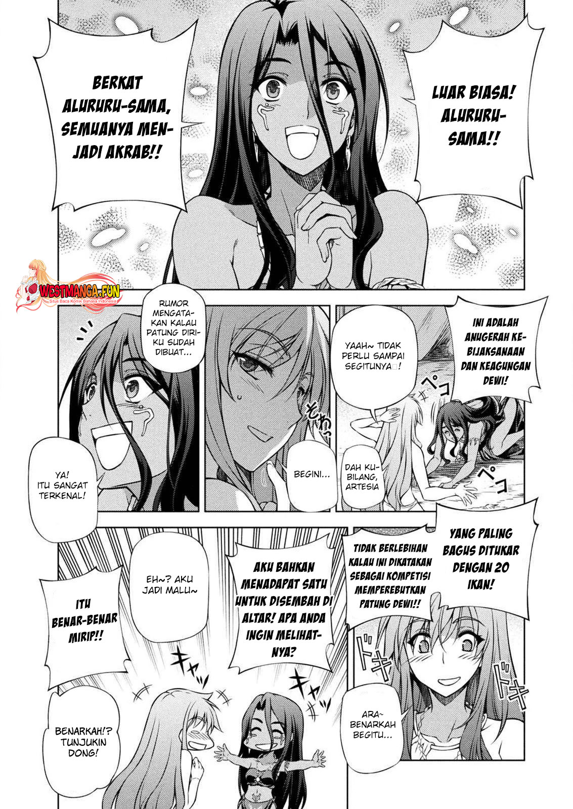Ponkotsu Megami no Isekai Souseiroku Chapter 4 - halaman 31