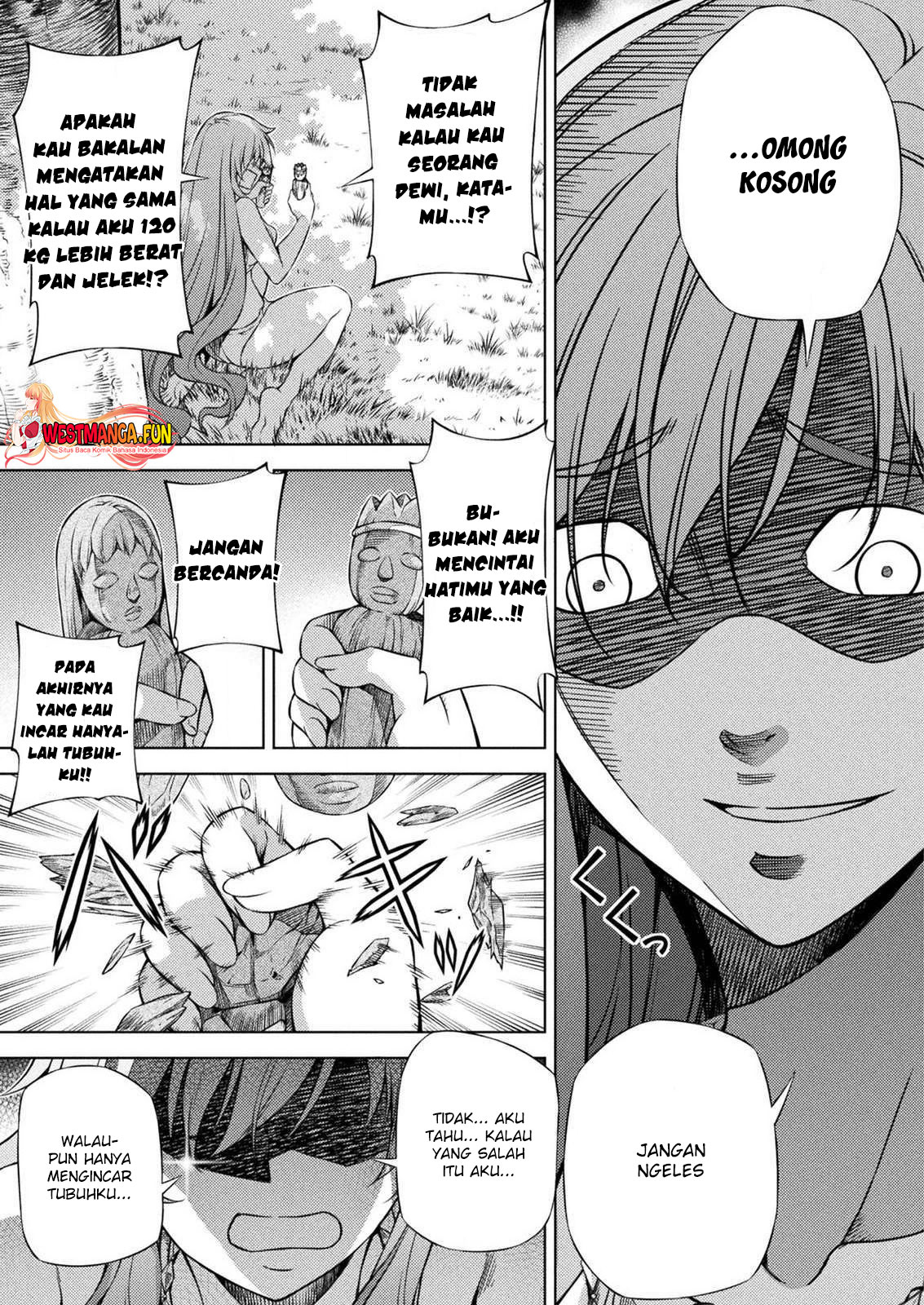 Ponkotsu Megami no Isekai Souseiroku Chapter 4 - halaman 8