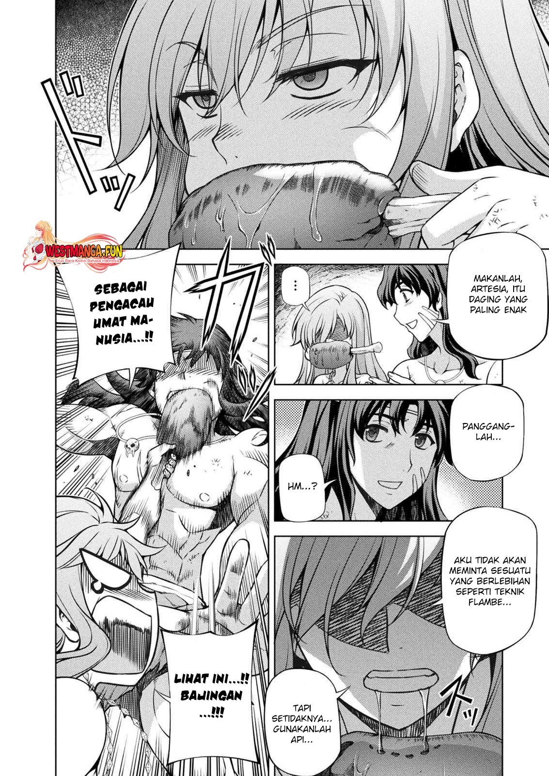 Ponkotsu Megami no Isekai Souseiroku Chapter 5 - halaman 12