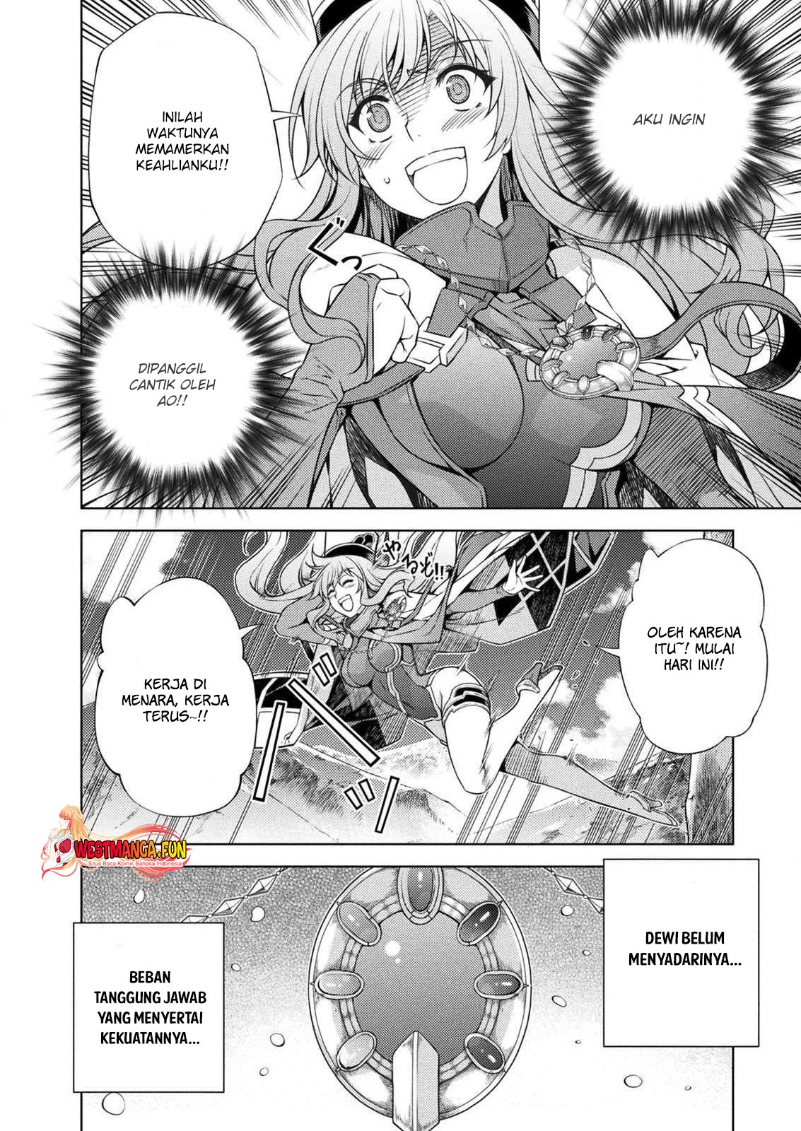 Ponkotsu Megami no Isekai Souseiroku Chapter 5 - halaman 18