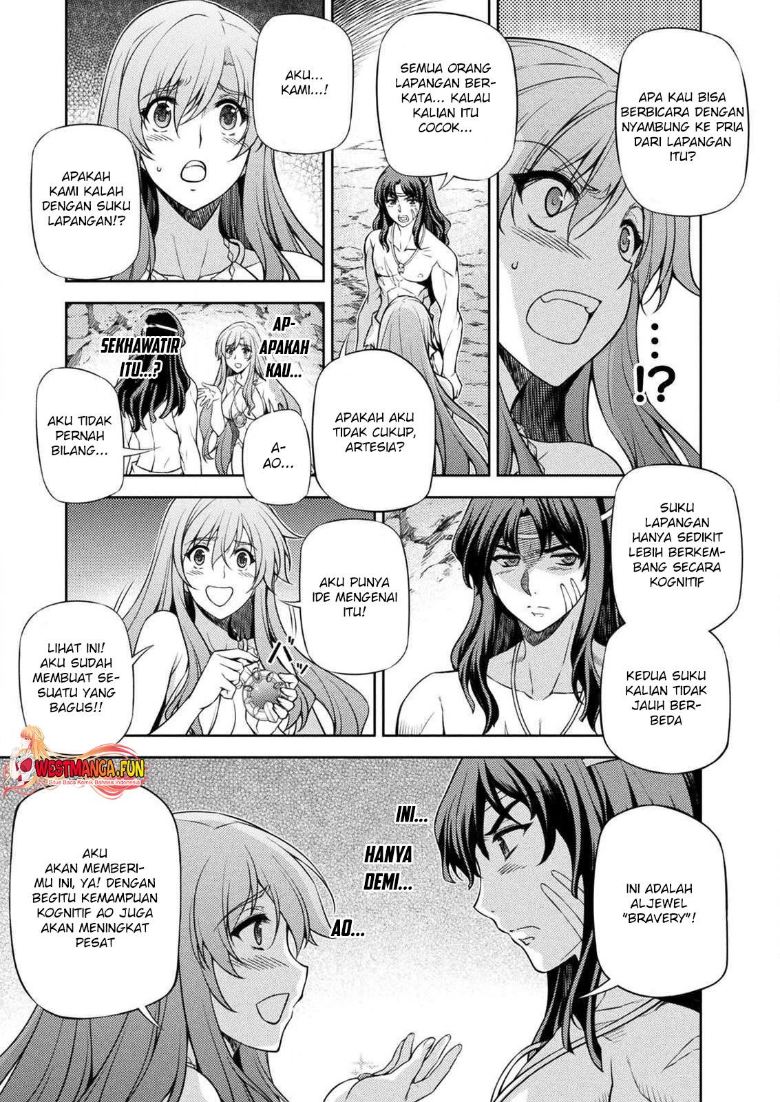 Ponkotsu Megami no Isekai Souseiroku Chapter 5 - halaman 32