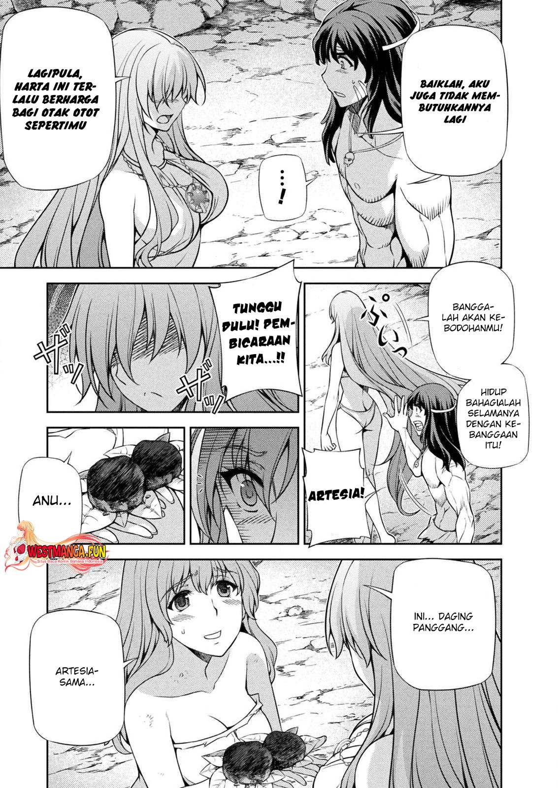Ponkotsu Megami no Isekai Souseiroku Chapter 5 - halaman 34